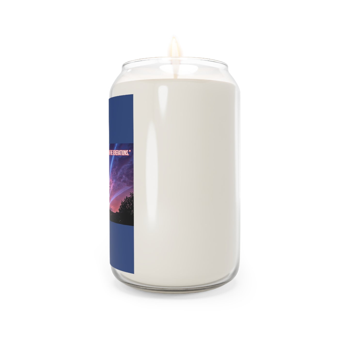 Scented Soy Candle — Capitol Nightscape "Where Freedom's Voice Echoes Through the Generations" (13.75oz)
