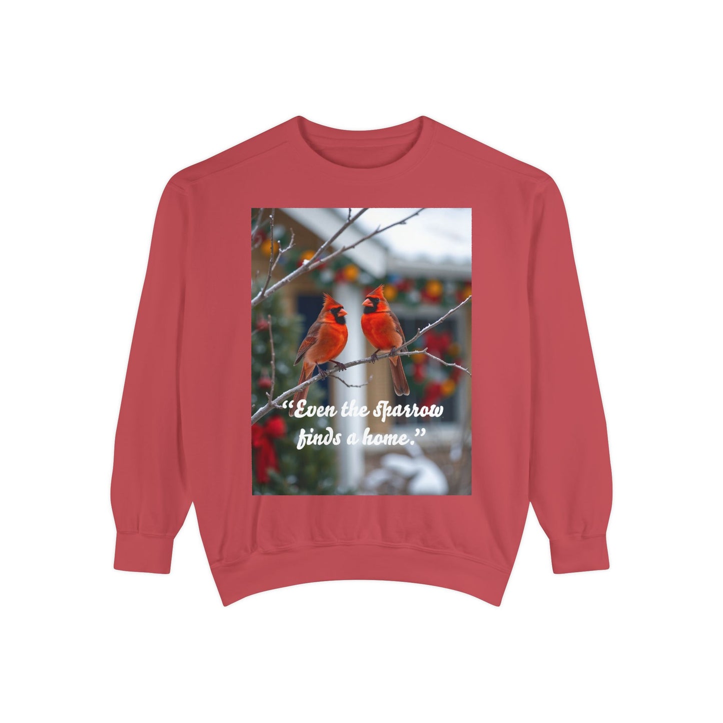 Unisex Garment-Dyed Sweatshirt