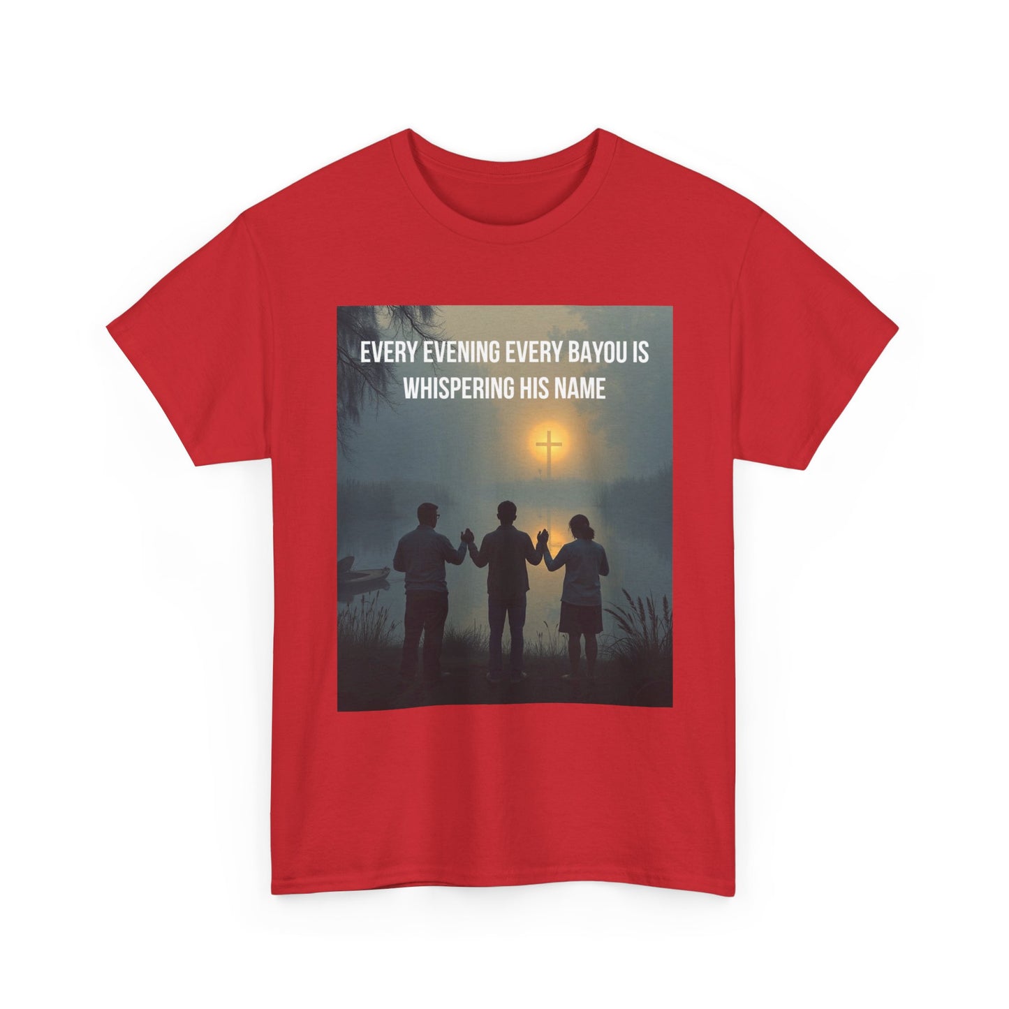Bayou Family Silhouette Tee - "Every Evening Every Bayou Is Whispering His Name"