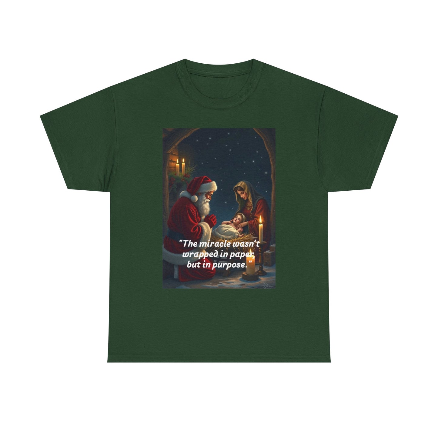 Festive Inspirational Tee, Holiday Gift, Motivational Shirt, Christmas T-Shirt, Unisex Graphic Tee, Unique Gift Idea