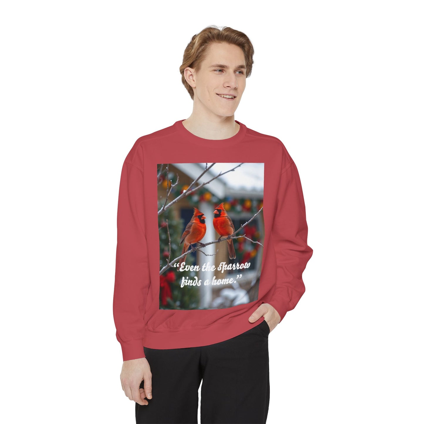 Unisex Garment-Dyed Sweatshirt