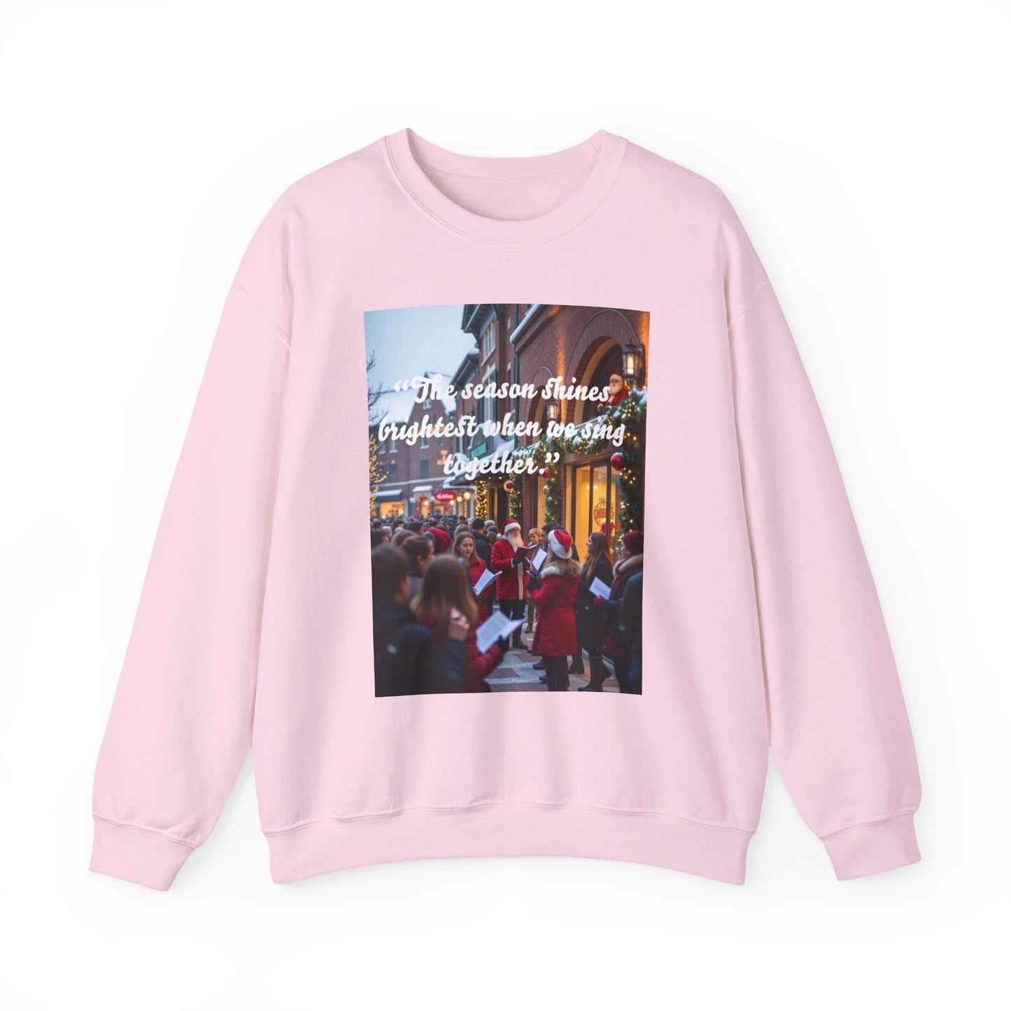 Cozy Holiday Sweatshirt, Unisex Crewneck for Christmas, Family Gatherings, Winter Celebrations, Gift Idea for Friends
