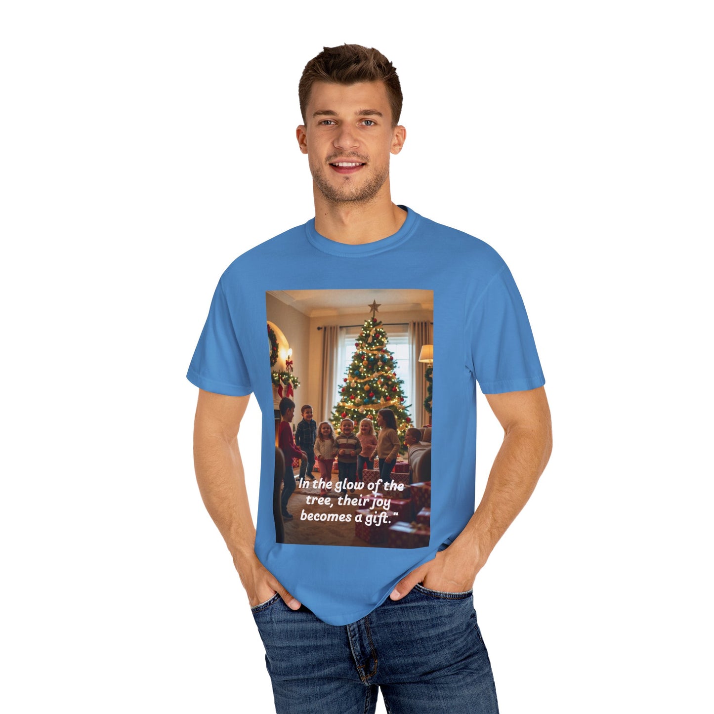 Christmas Joy Unisex T-shirt, Holiday Gift, Family Gathering Shirt, Festive Top, Merry Christmas Apparel