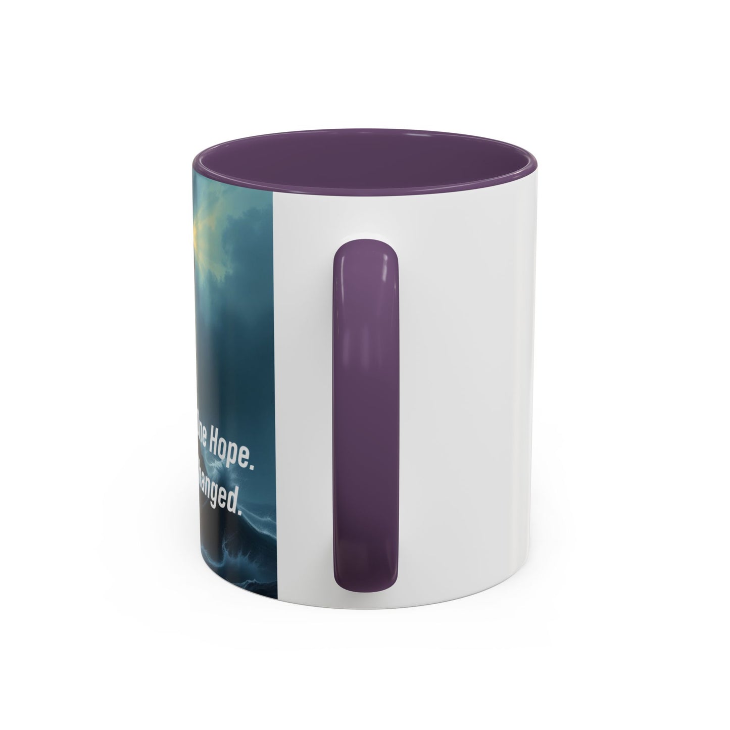 Lighthouse 'One Light, One Hope' Accent Coffee Mug