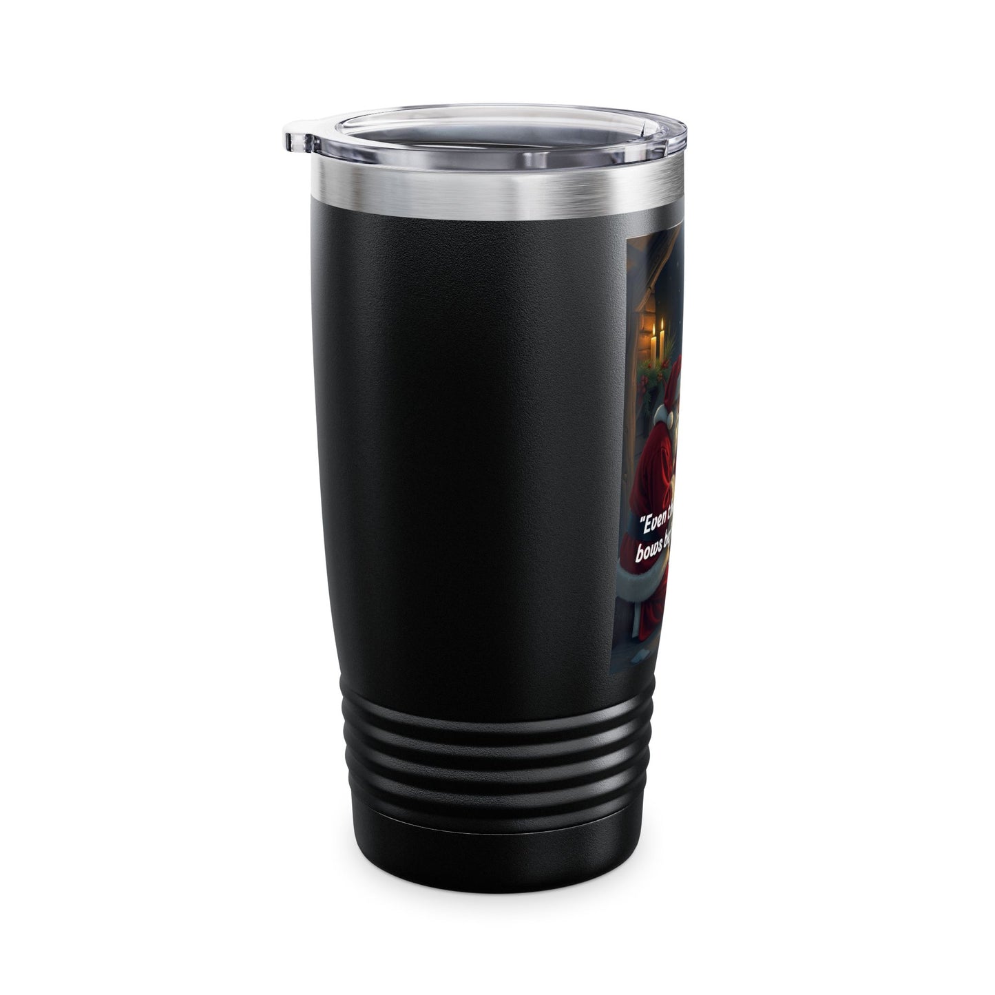Christmas Santa Quote Tumbler