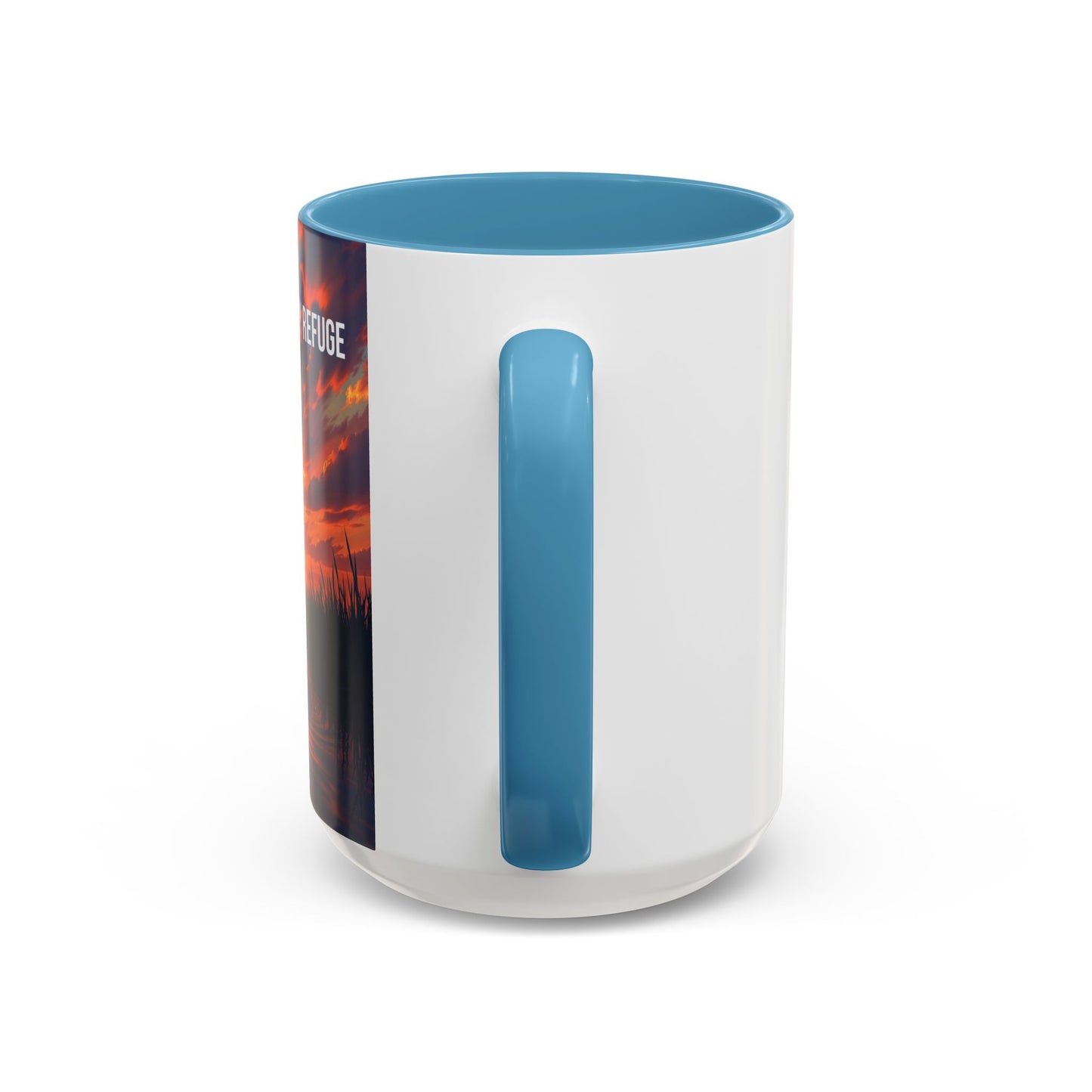 Inspirational Worship Coffee Mug - "In Worship, I Find My Refuge"