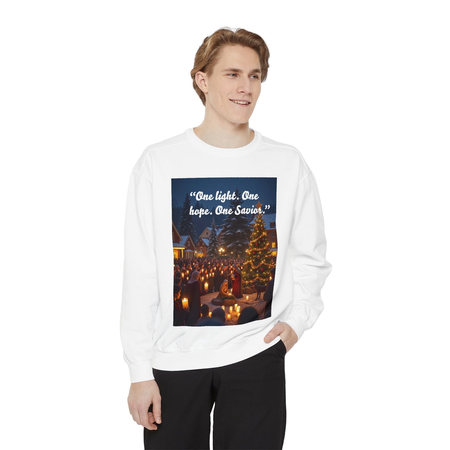 Unisex Garment-Dyed Sweatshirt 105