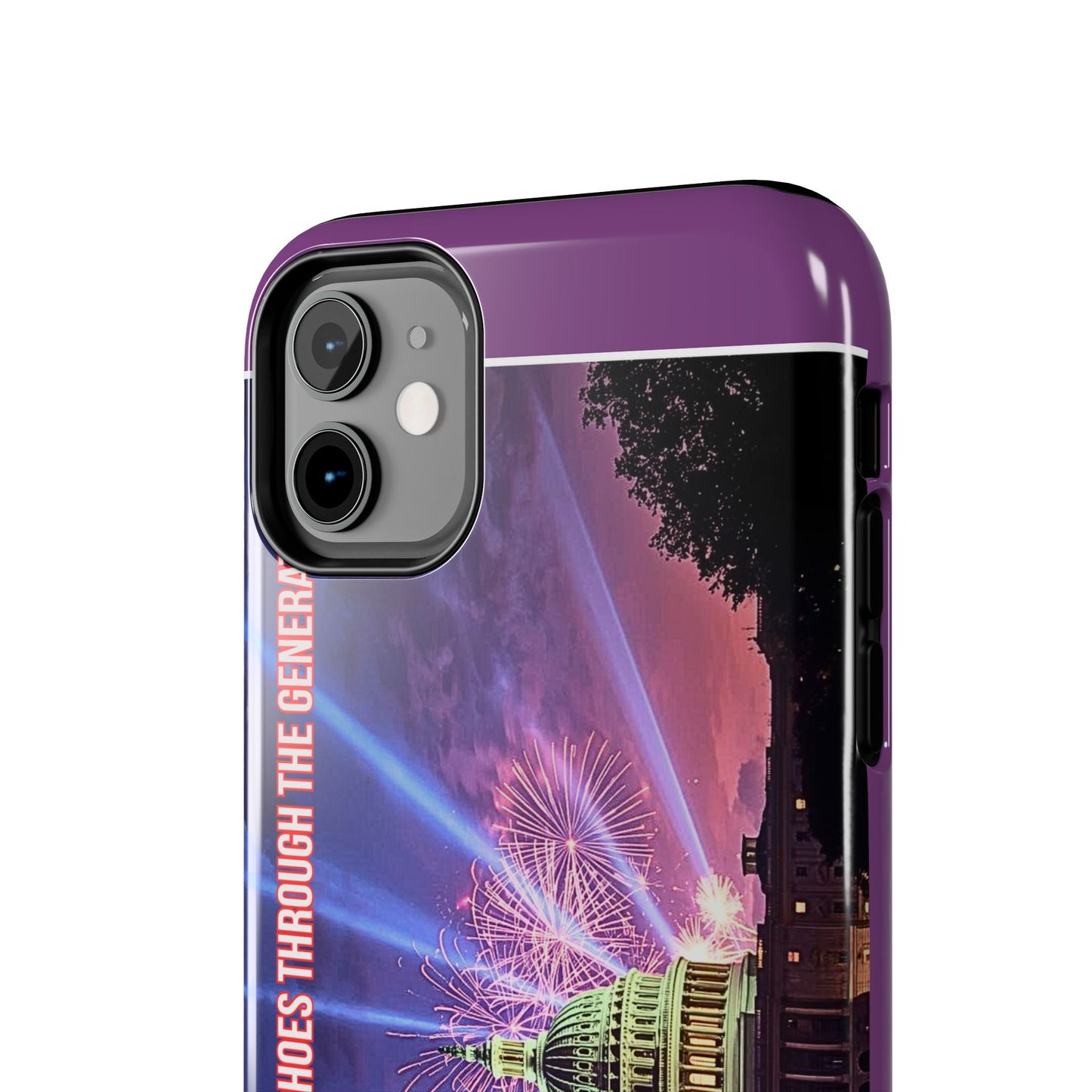 Capitol Fireworks Tough Phone Case — “Where Freedom’s Voice Echoes Through the Generations”