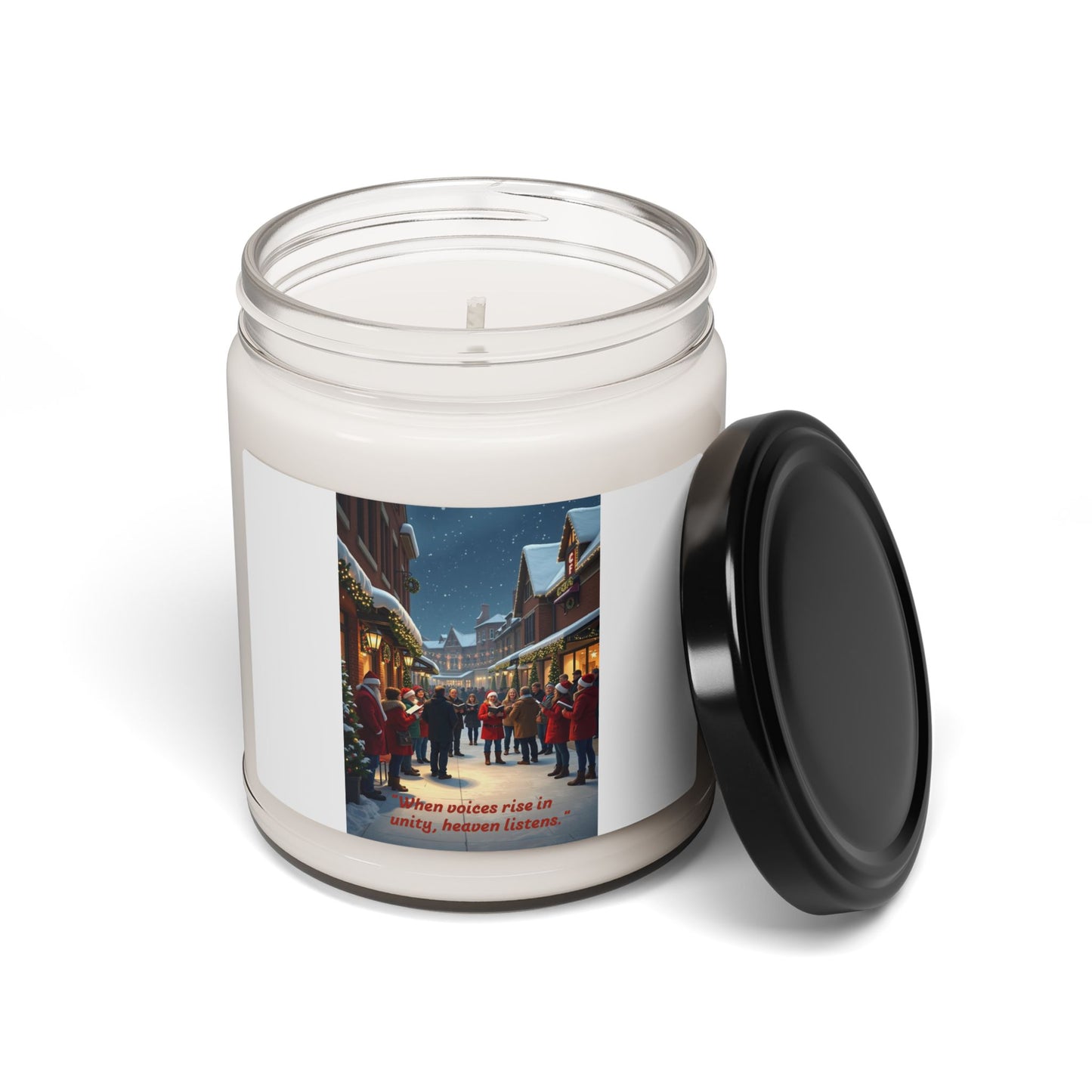 Holiday Scented Candle - Christmas Home Decor, Aromatic Gift, Festive Candle, Winter Decoration, Cozy Ambiance, Soy Wax 169