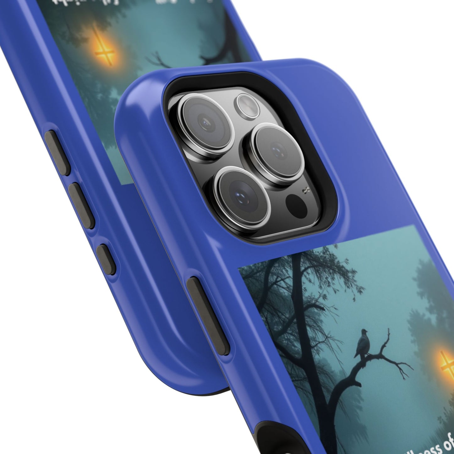 Magnetic Impact-Resistant Phone Case — Bayou Night Scene with Poem