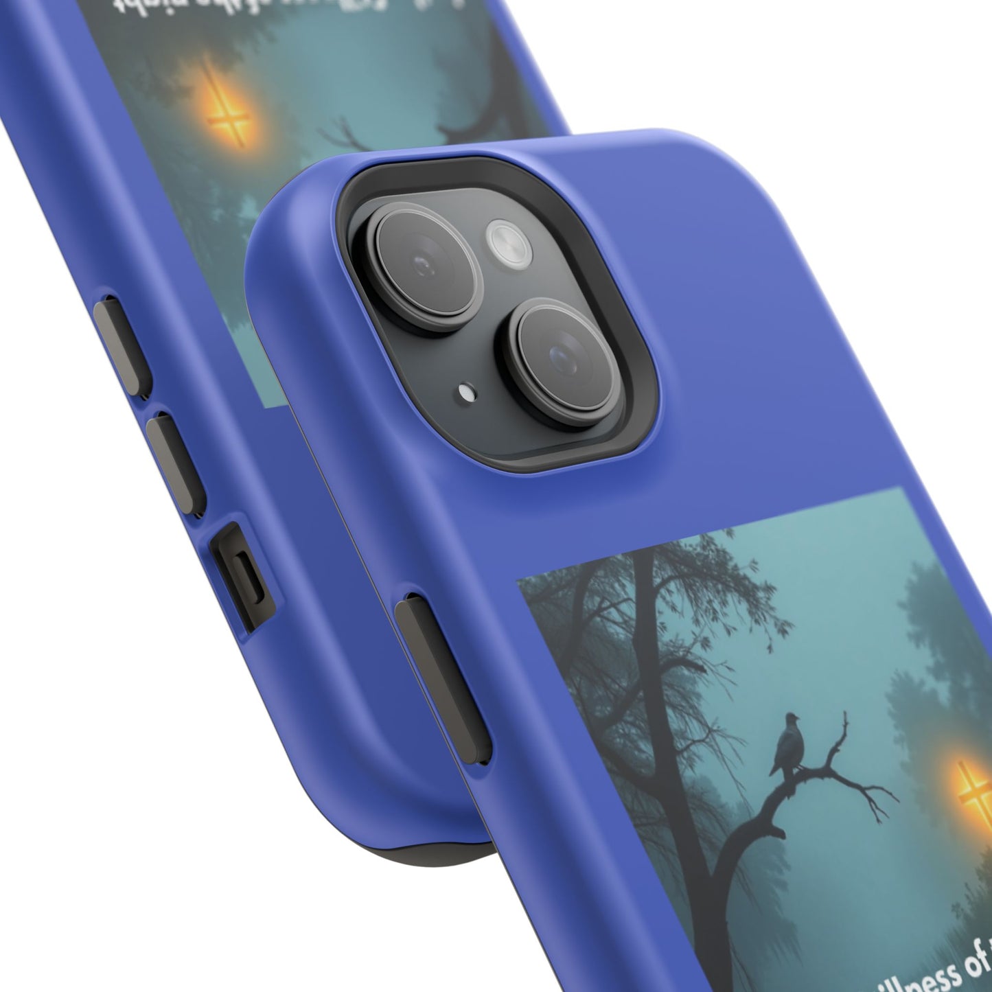 Magnetic Impact-Resistant Phone Case — Bayou Night Scene with Poem