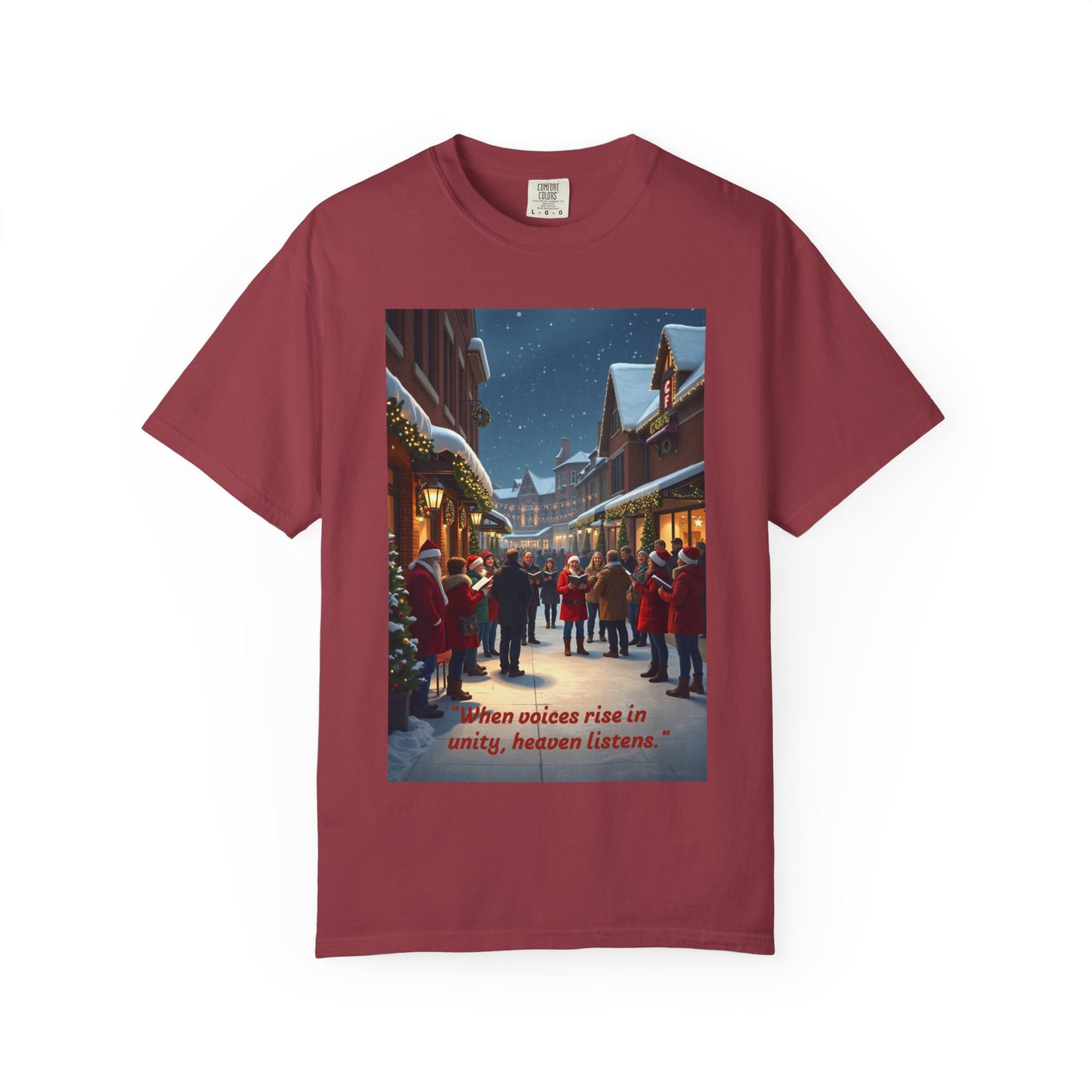 Cozy Winter Caroling T-Shirt - Perfect for Christmas Gatherings, Holiday Parties, and Seasonal Celebrations, Gift Idea for Music [...]