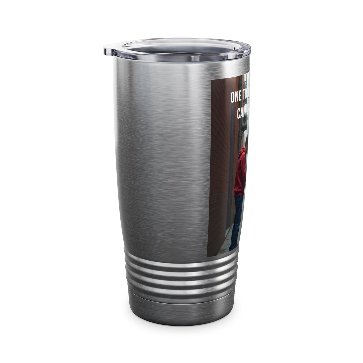 20oz Ringneck Tumbler – 'One Touch of Kindness Can Change a Soul' Inspirational Travel Mug