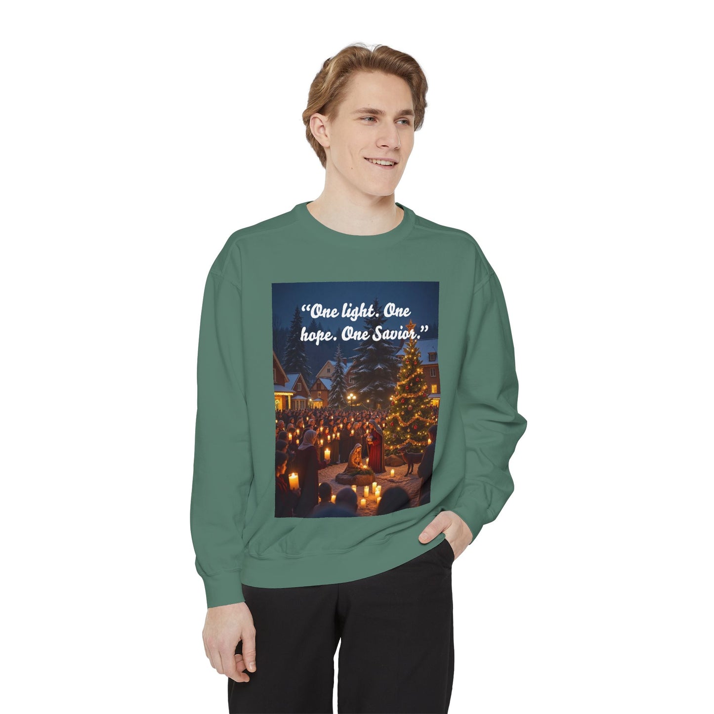 Unisex Garment-Dyed Sweatshirt 105