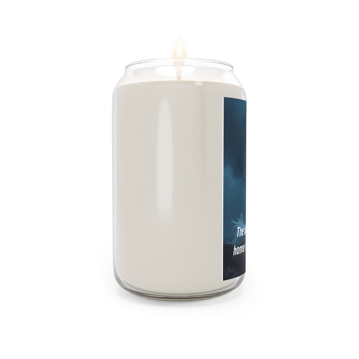 Lighthouse Soy Candle — "The light is guiding you home to the safe arms of the Lord" (13.75oz)