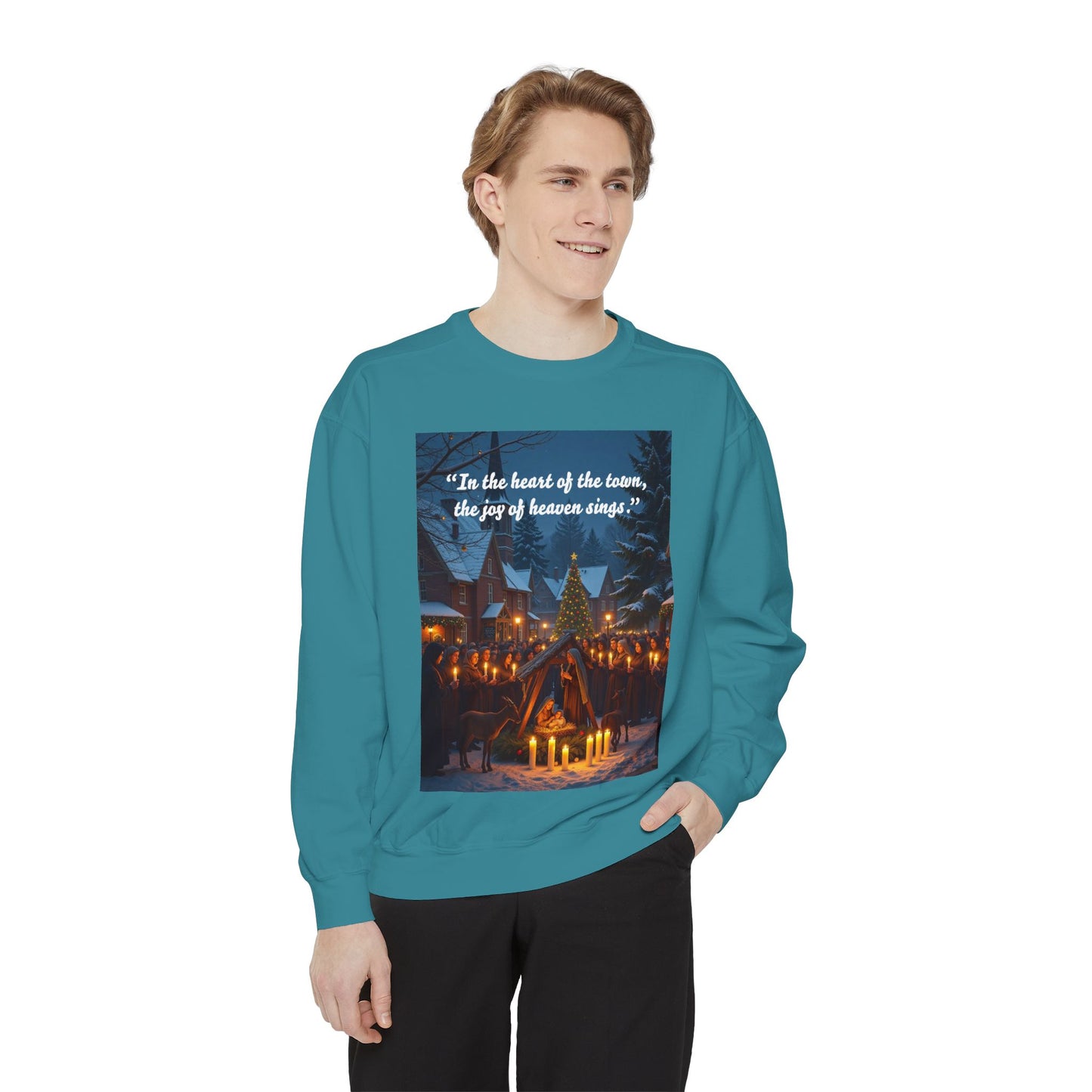 Unisex Garment-Dyed Sweatshirt 101