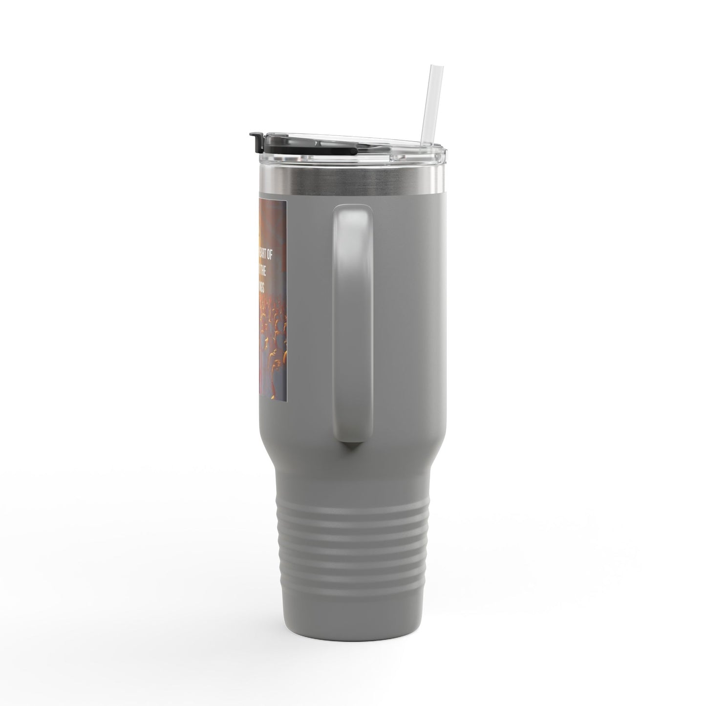 Christian Worship Insulated Travel Mug — "Back to the Heart of Worship to the King of Kings" 40oz