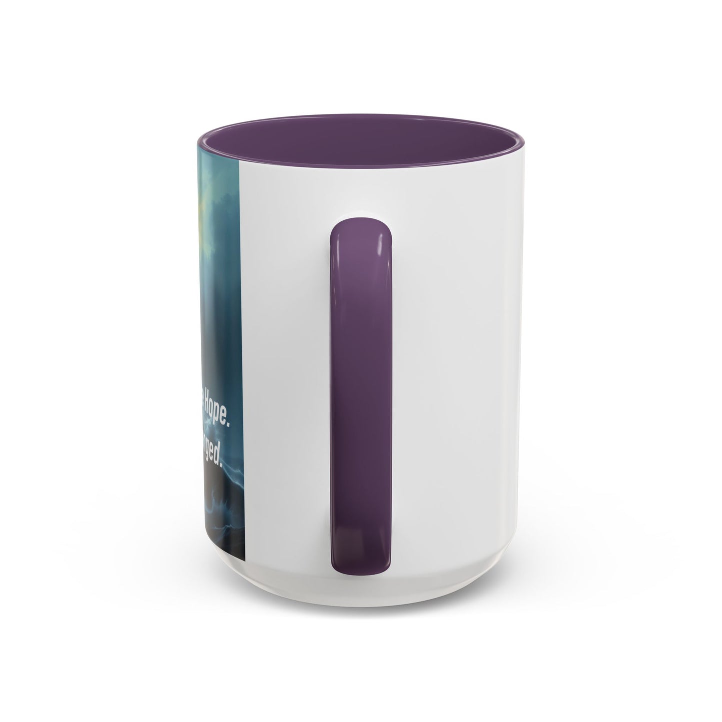 Lighthouse 'One Light, One Hope' Accent Coffee Mug