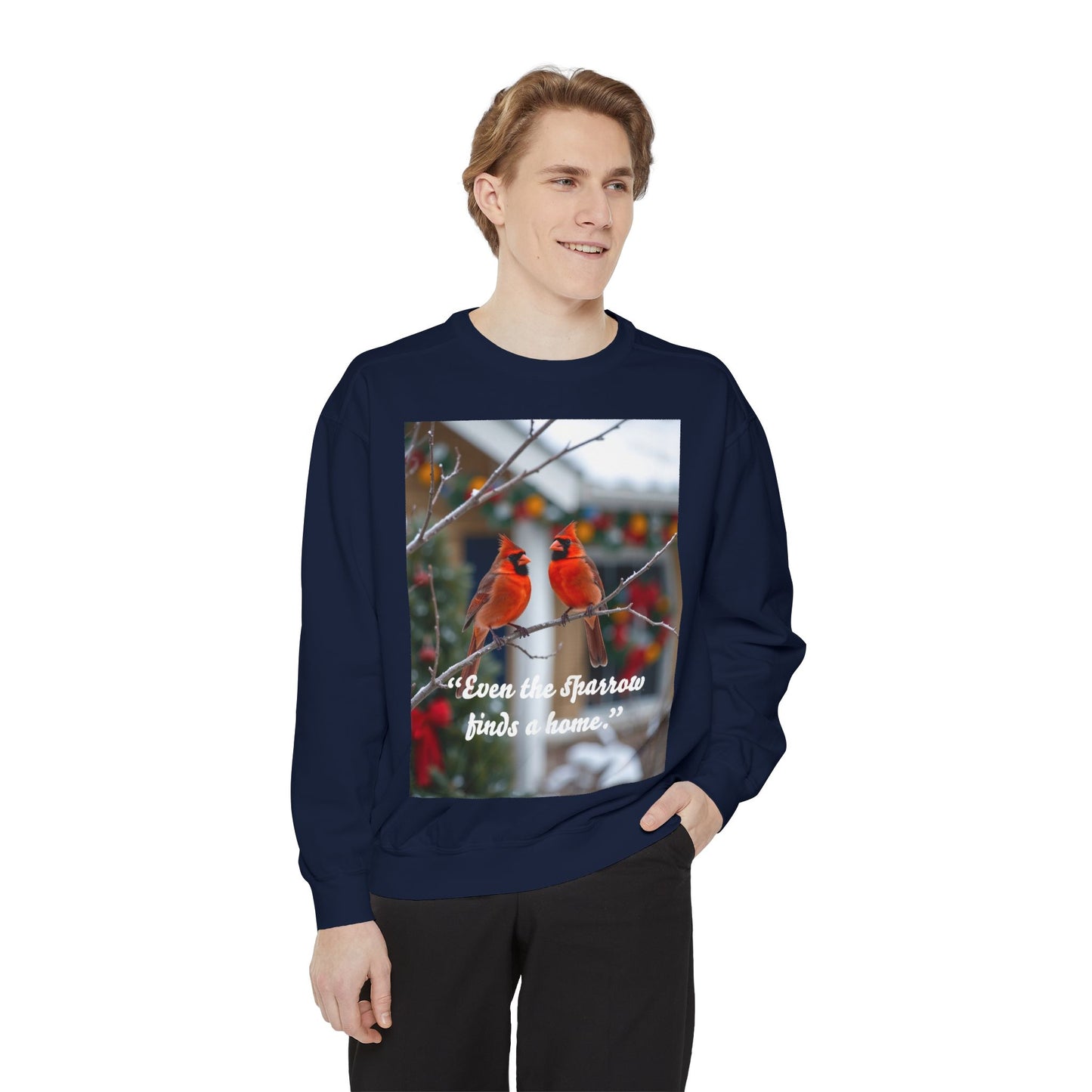 Unisex Garment-Dyed Sweatshirt