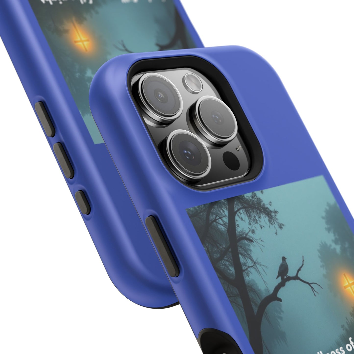 Magnetic Impact-Resistant Phone Case — Bayou Night Scene with Poem