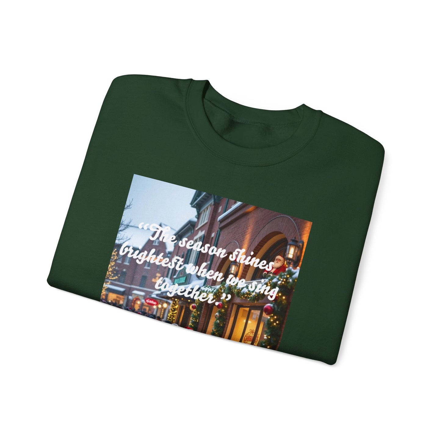 Cozy Holiday Sweatshirt, Unisex Crewneck for Christmas, Family Gatherings, Winter Celebrations, Gift Idea for Friends