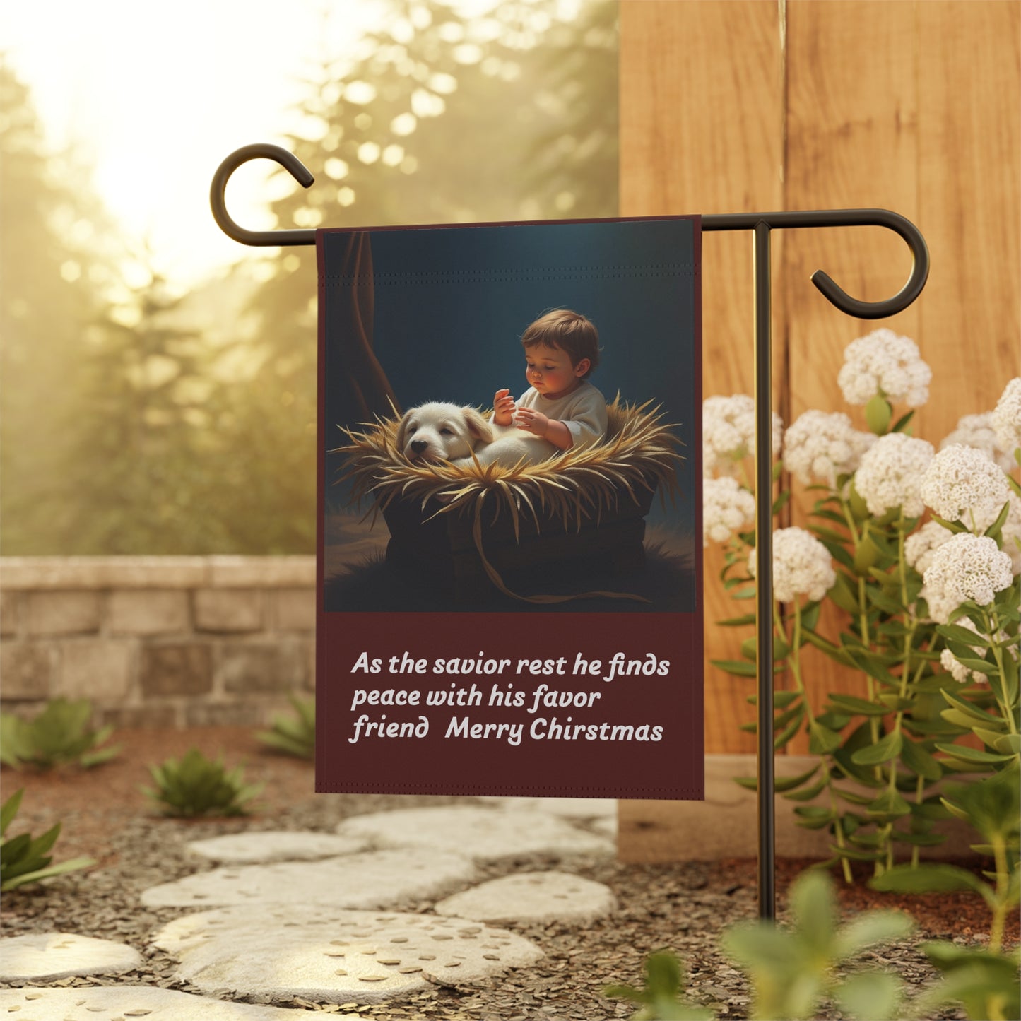 Festive Garden Banner