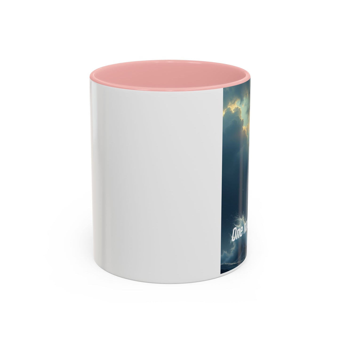 Lighthouse Coffee Mug — "One Nation Under God" Inspirational Accent Mug