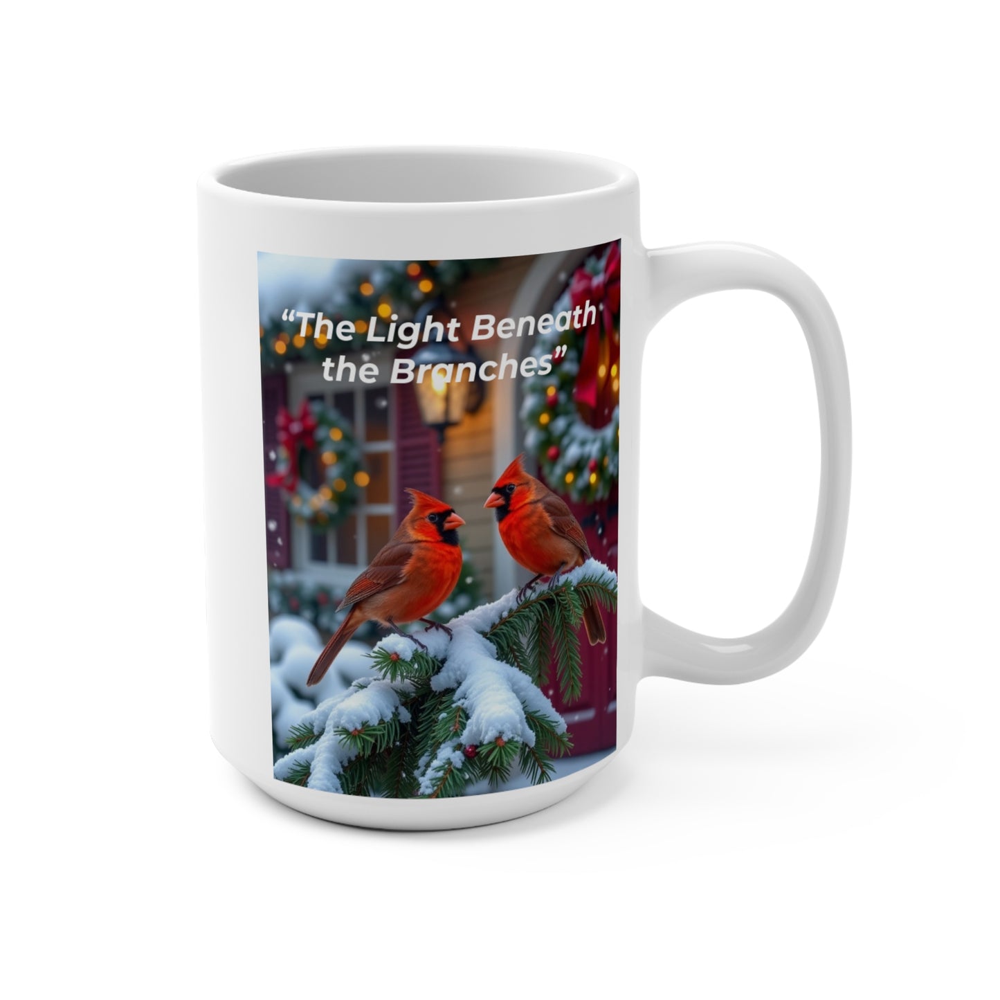 Winter Cardial Mug - Festive Holiday Coffee Cup, Christmas Gift, Winter Decor, Seasonal Drinkware, Nature Lover's Gift