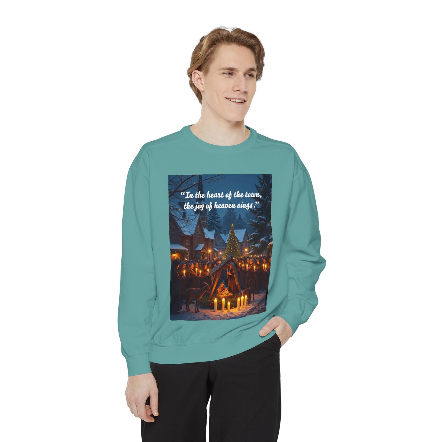 Unisex Garment-Dyed Sweatshirt 101