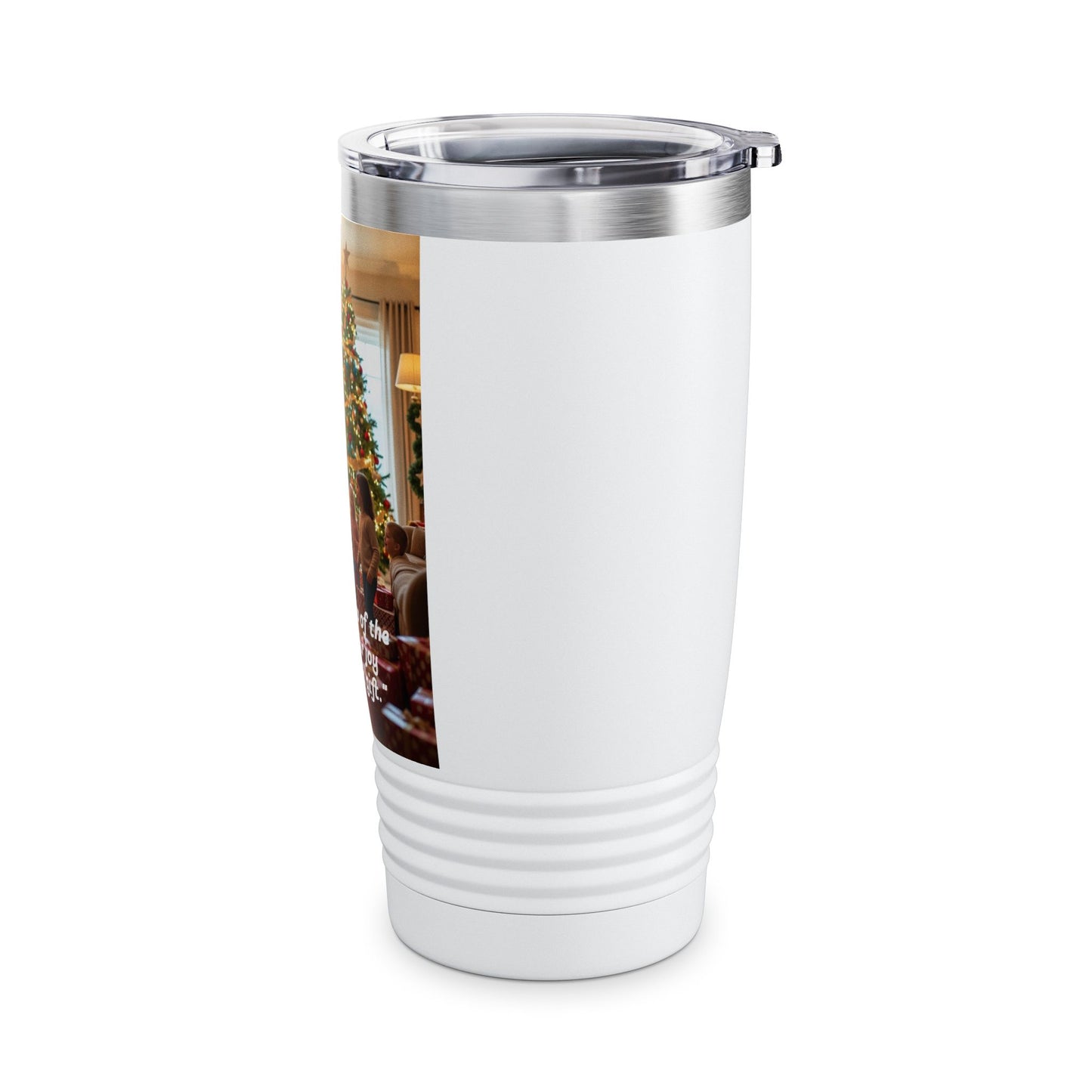 Christmas Scene Tumbler, 20oz Travel Mug, Holiday Gift, Family Gathering Cup, Joyful Memories Drinkware  334