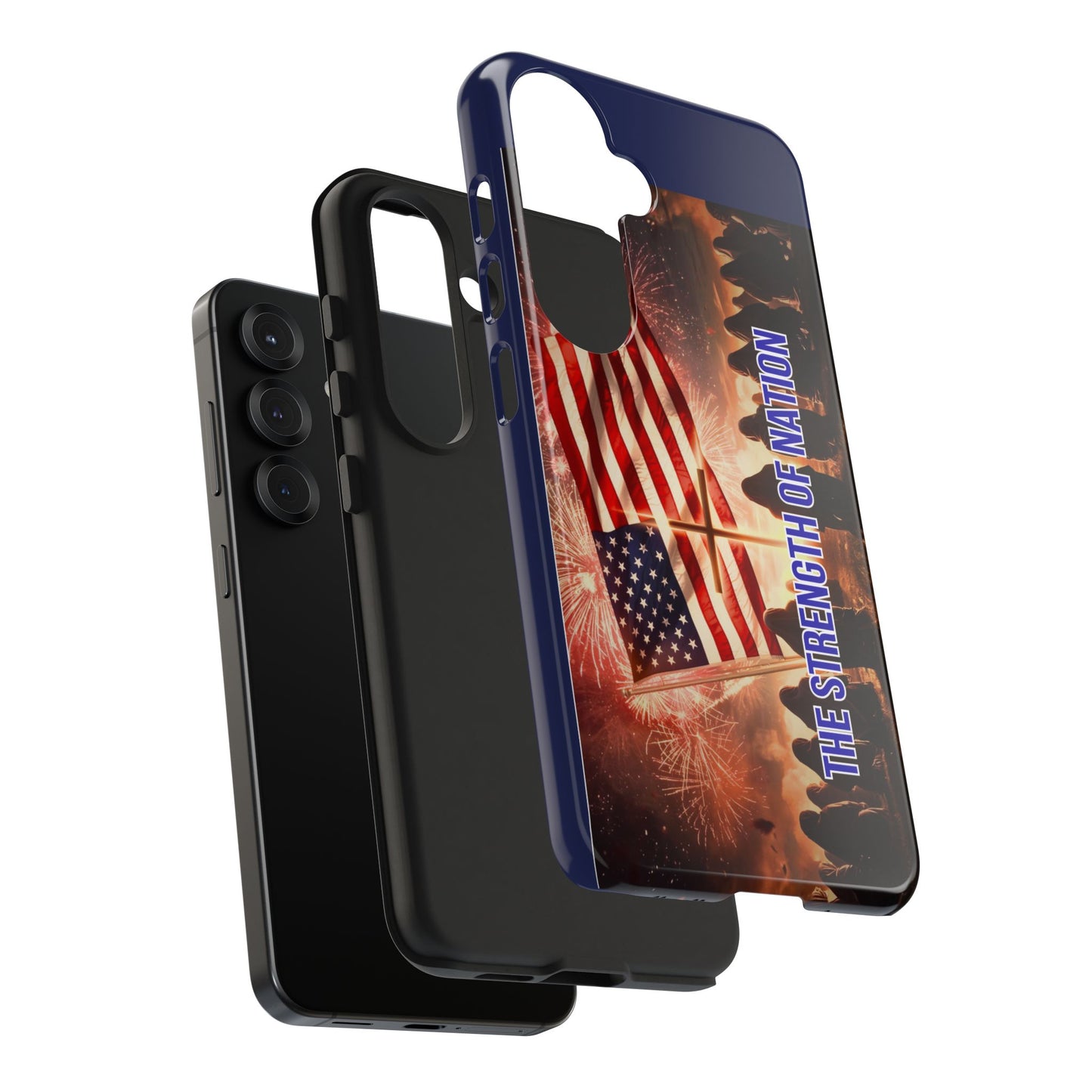 Patriotic 'The Strength of Nation' Tough Phone Case