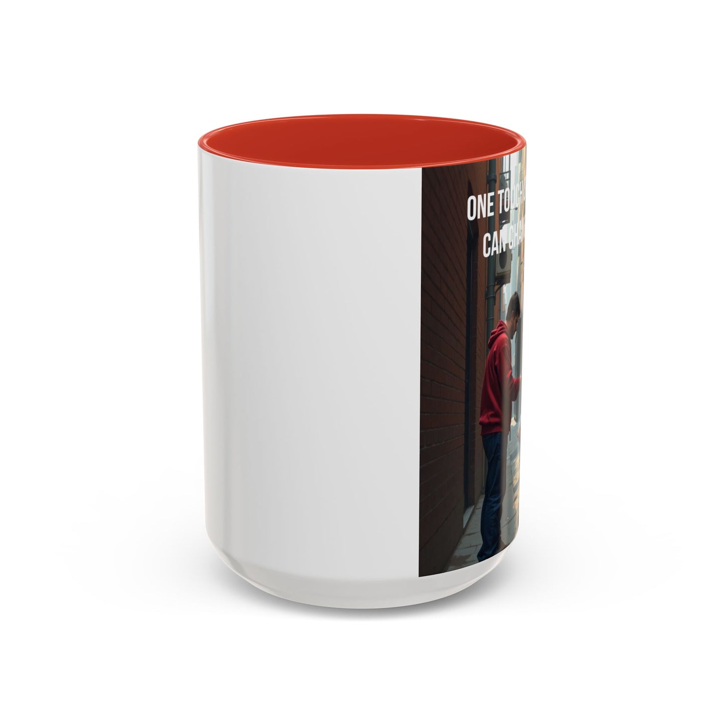 Kindness Quote Coffee Mug – "One Touch of Kindness Can Change a Soul" Accent Mug