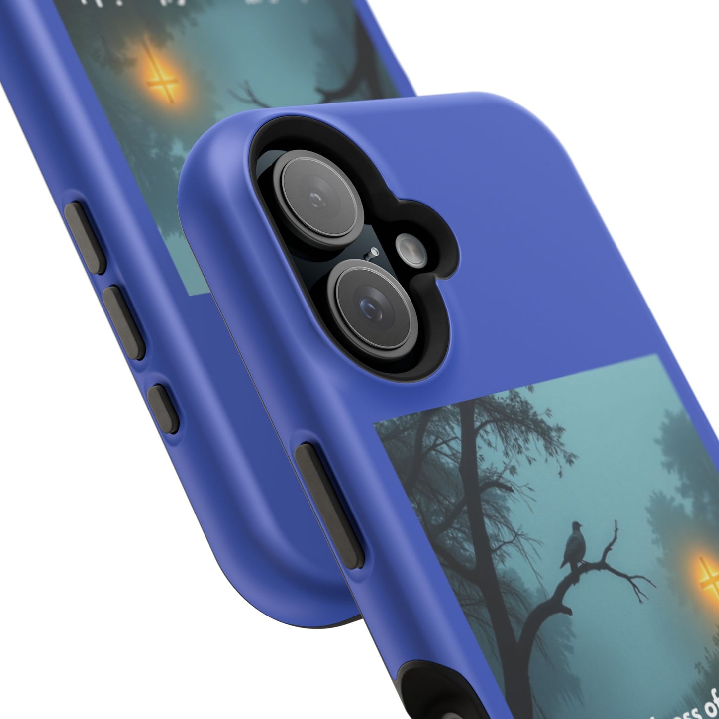 Magnetic Impact-Resistant Phone Case — Bayou Night Scene with Poem