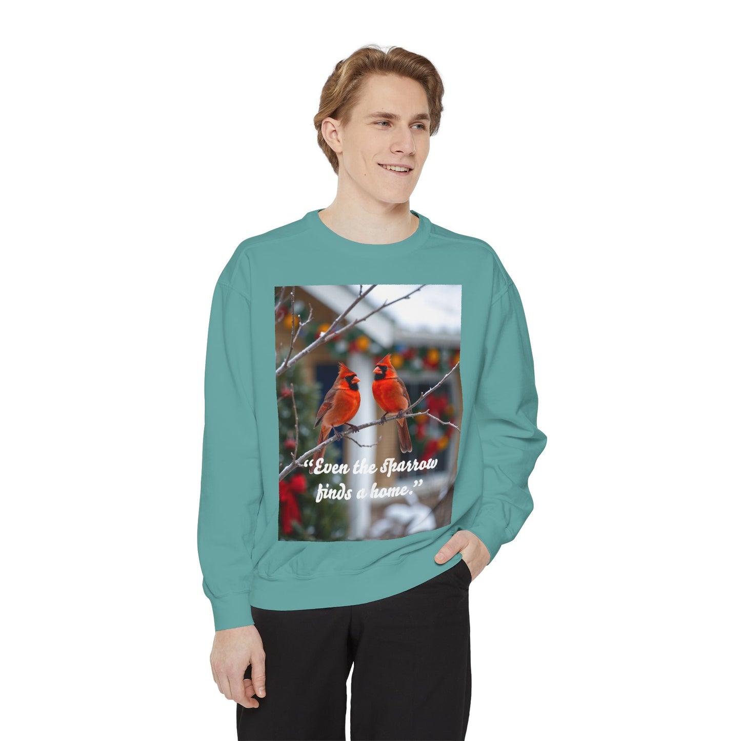 Unisex Garment-Dyed Sweatshirt