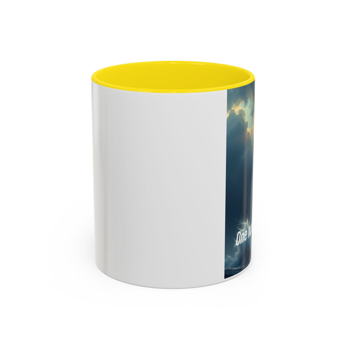 Lighthouse Coffee Mug — "One Nation Under God" Inspirational Accent Mug