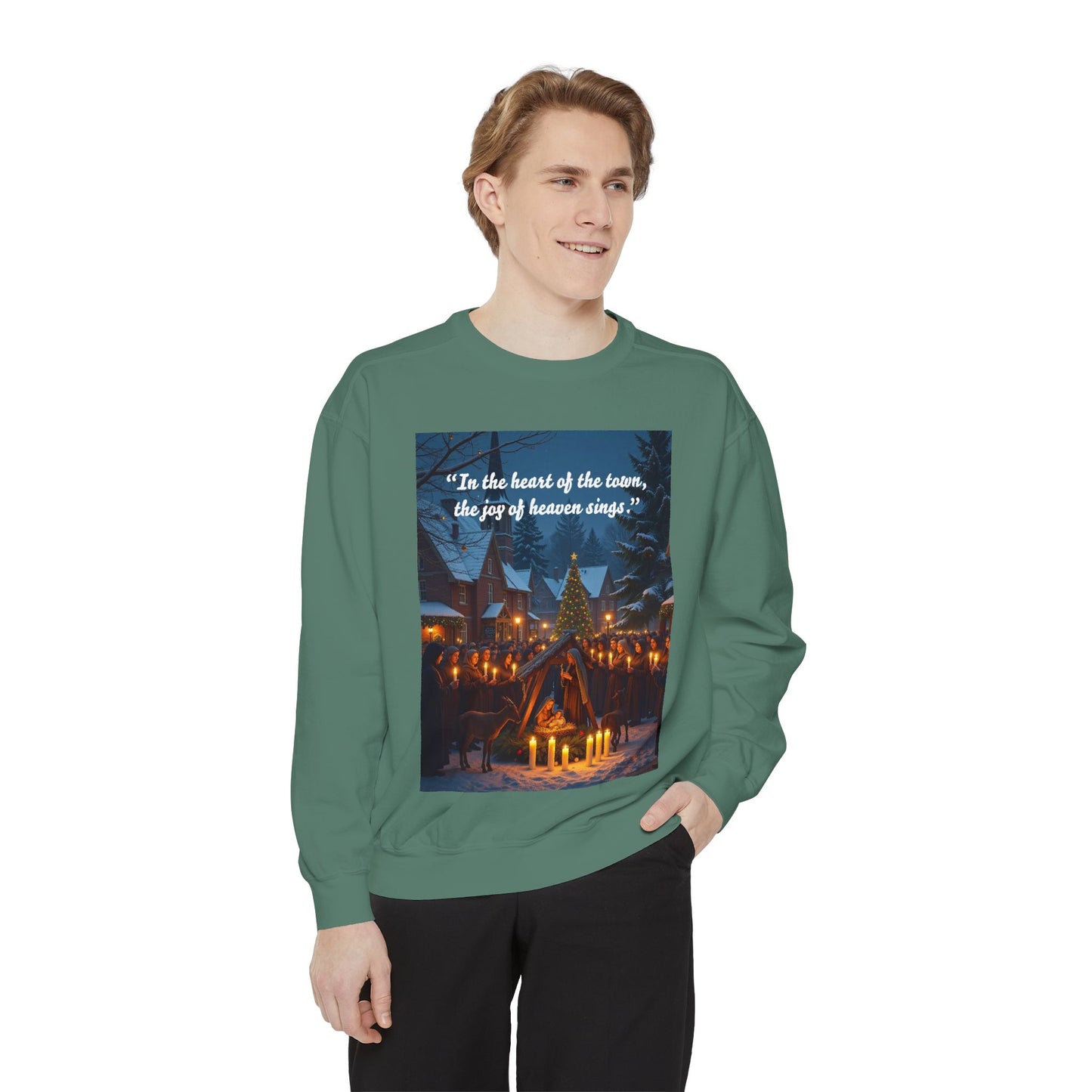 Unisex Garment-Dyed Sweatshirt 101