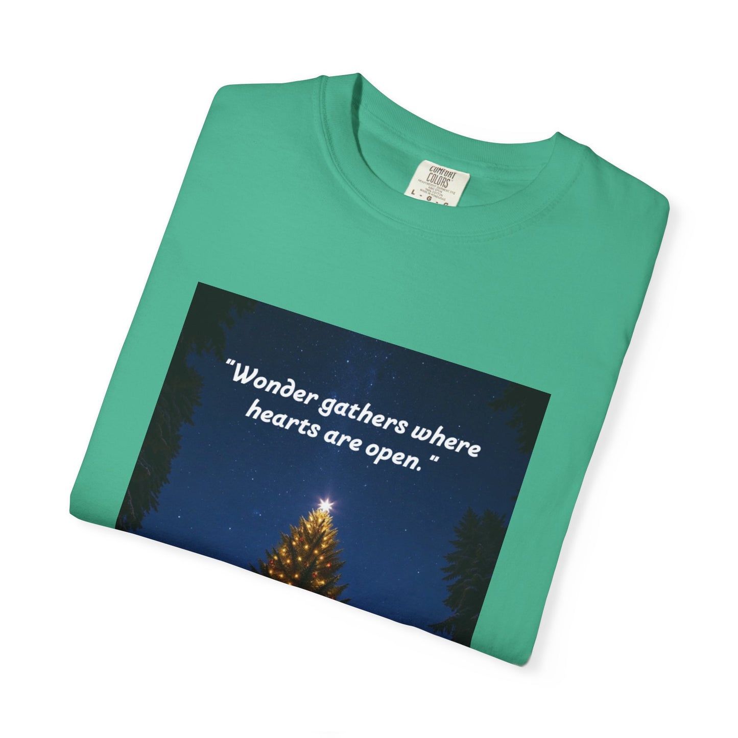 Chris tmas  Quote T-shirt, Unisex Cotton Tee, Holiday Gift, Heartwarming Apparel, Winter Fashion, Gift for Him/Her