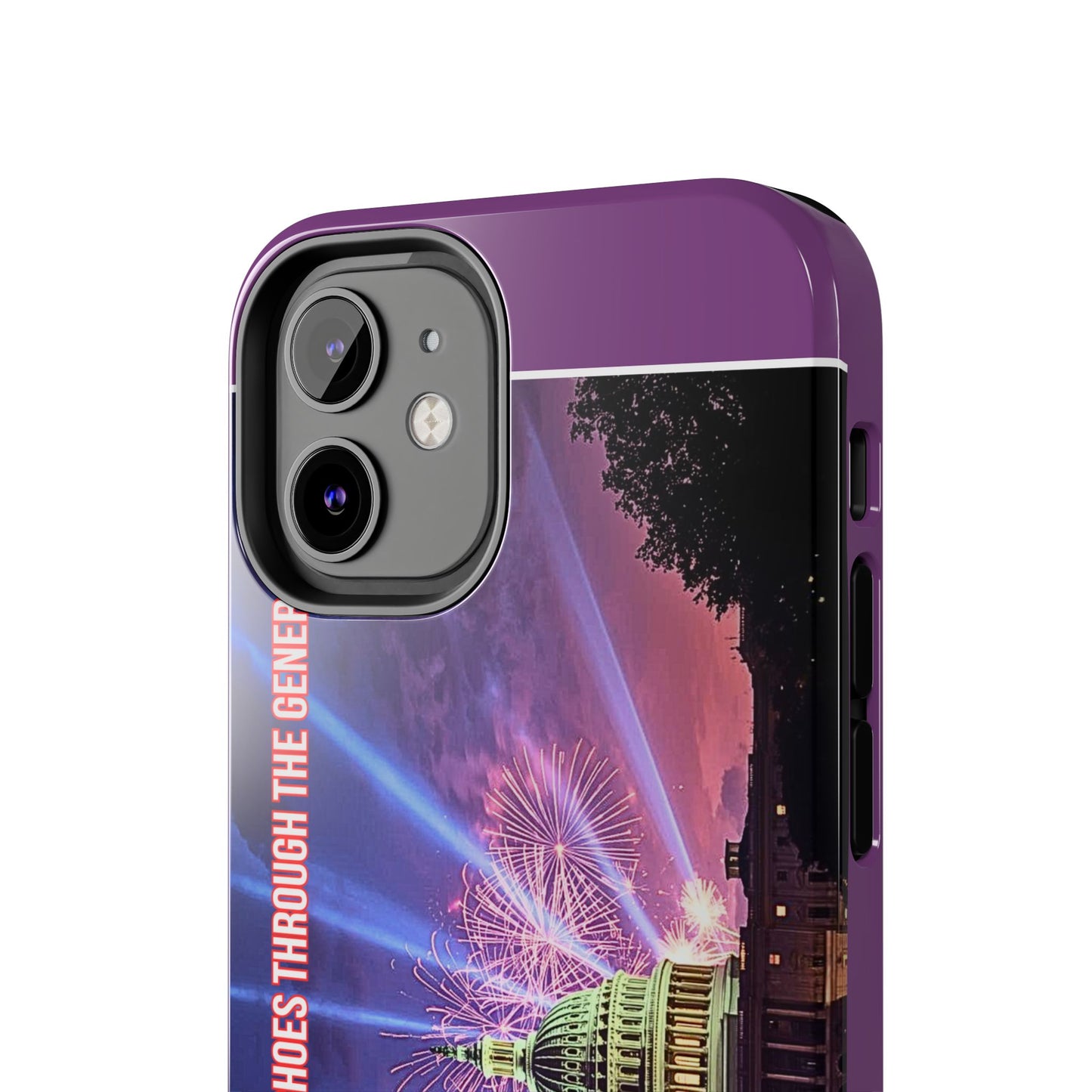 Capitol Fireworks Tough Phone Case — “Where Freedom’s Voice Echoes Through the Generations”