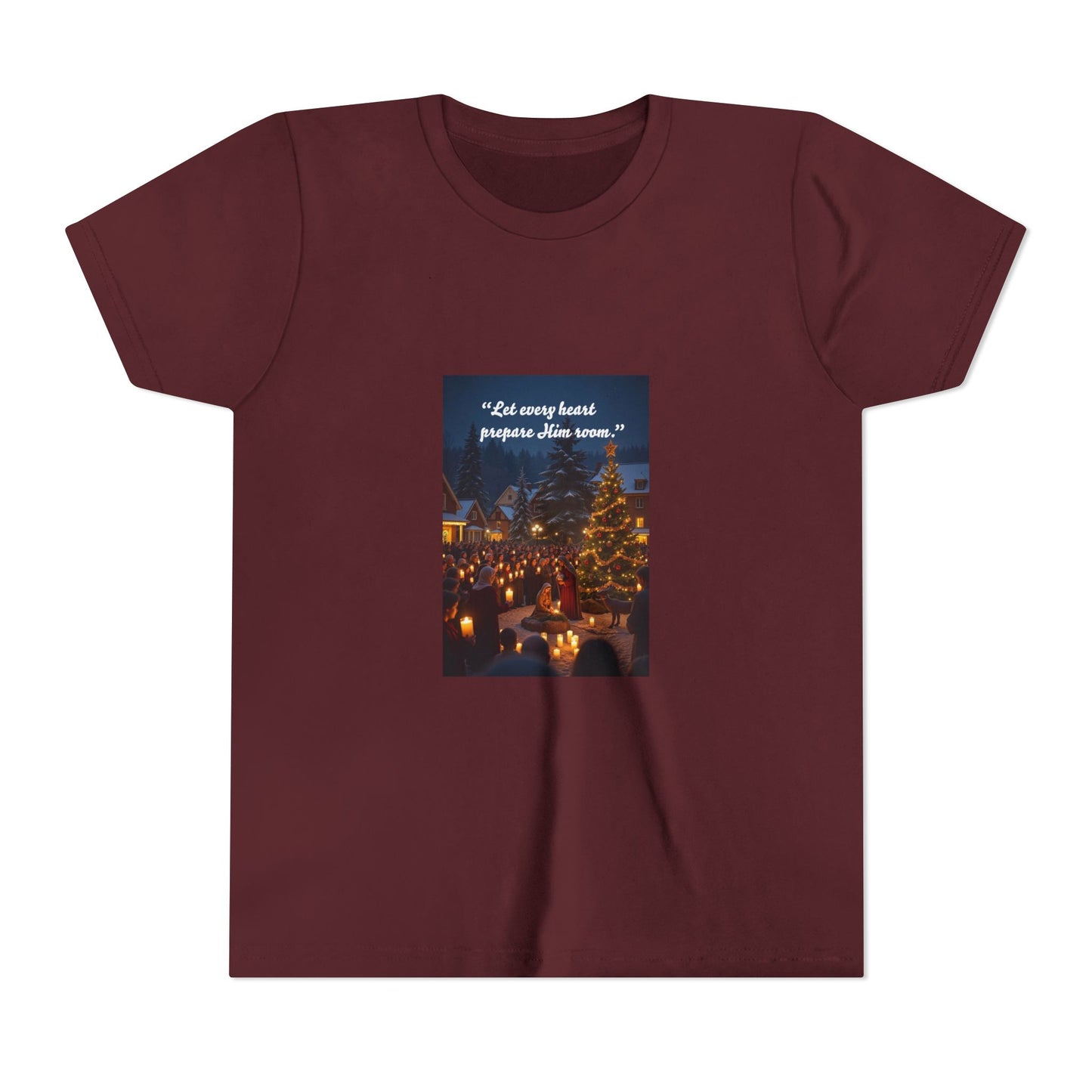 Youth Holiday Quote Tee - Festive Youth Shirt, Christmas Gift, Inspirational Tee, Seasonal Wear, Kid's Clothing