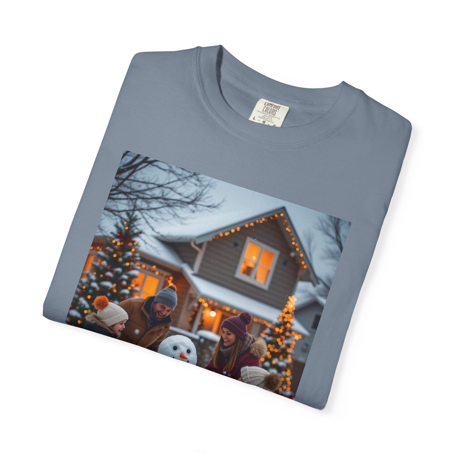 Warm Winter Family T-Shirt, Holiday Tee, Christmas Shirt, Family Gathering Apparel, Cozy Festive Top