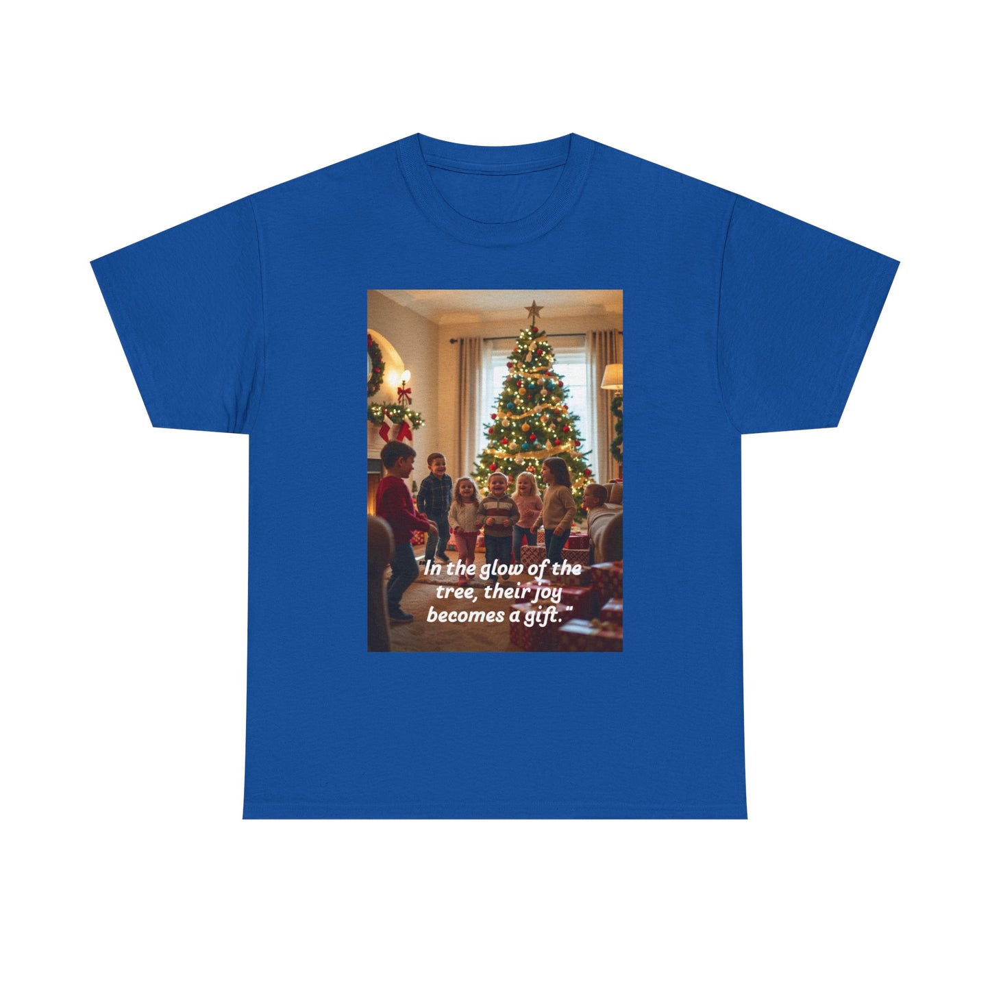 Christmas Gift Tee, Unisex Heavy Cotton T-Shirt, Holiday Apparel, Family Gathering Outfit, Seasonal Wear, Gift Idea for Him and Her