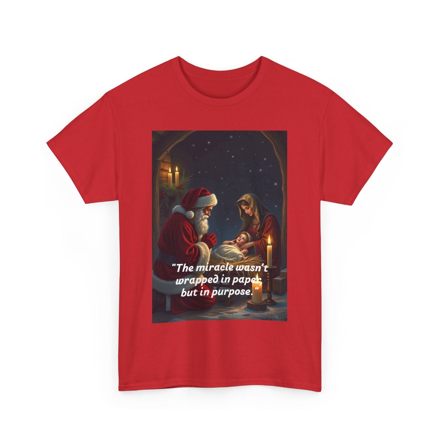 Festive Inspirational Tee, Holiday Gift, Motivational Shirt, Christmas T-Shirt, Unisex Graphic Tee, Unique Gift Idea