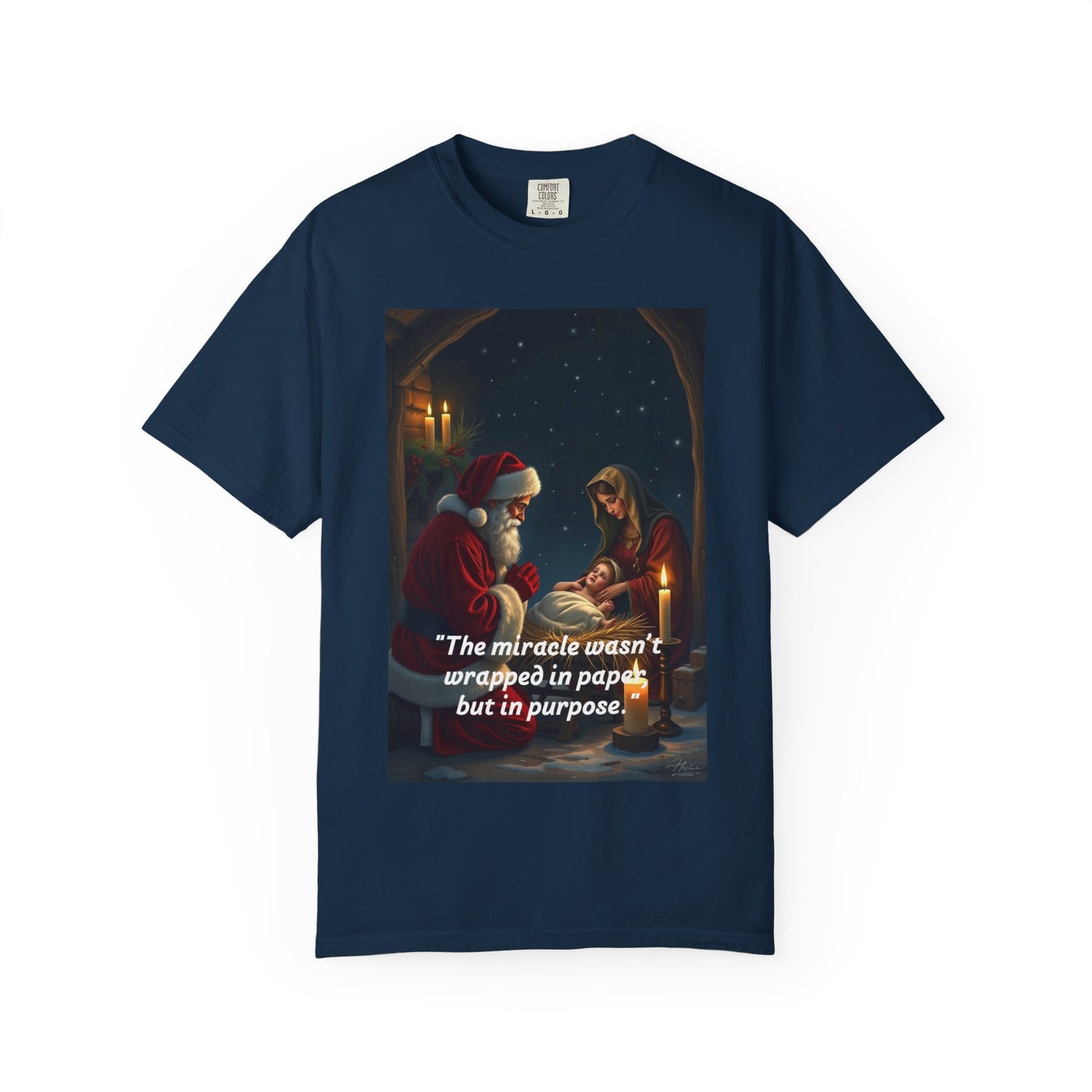Christmas Miracle T-Shirt, Unisex Holiday Tee, Gift for Men and Women, Festive Apparel, Unique Christmas Present, Cozy and Comfortable Wear