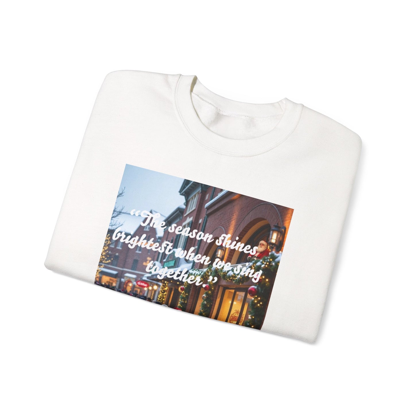 Cozy Holiday Sweatshirt, Unisex Crewneck for Christmas, Family Gatherings, Winter Celebrations, Gift Idea for Friends