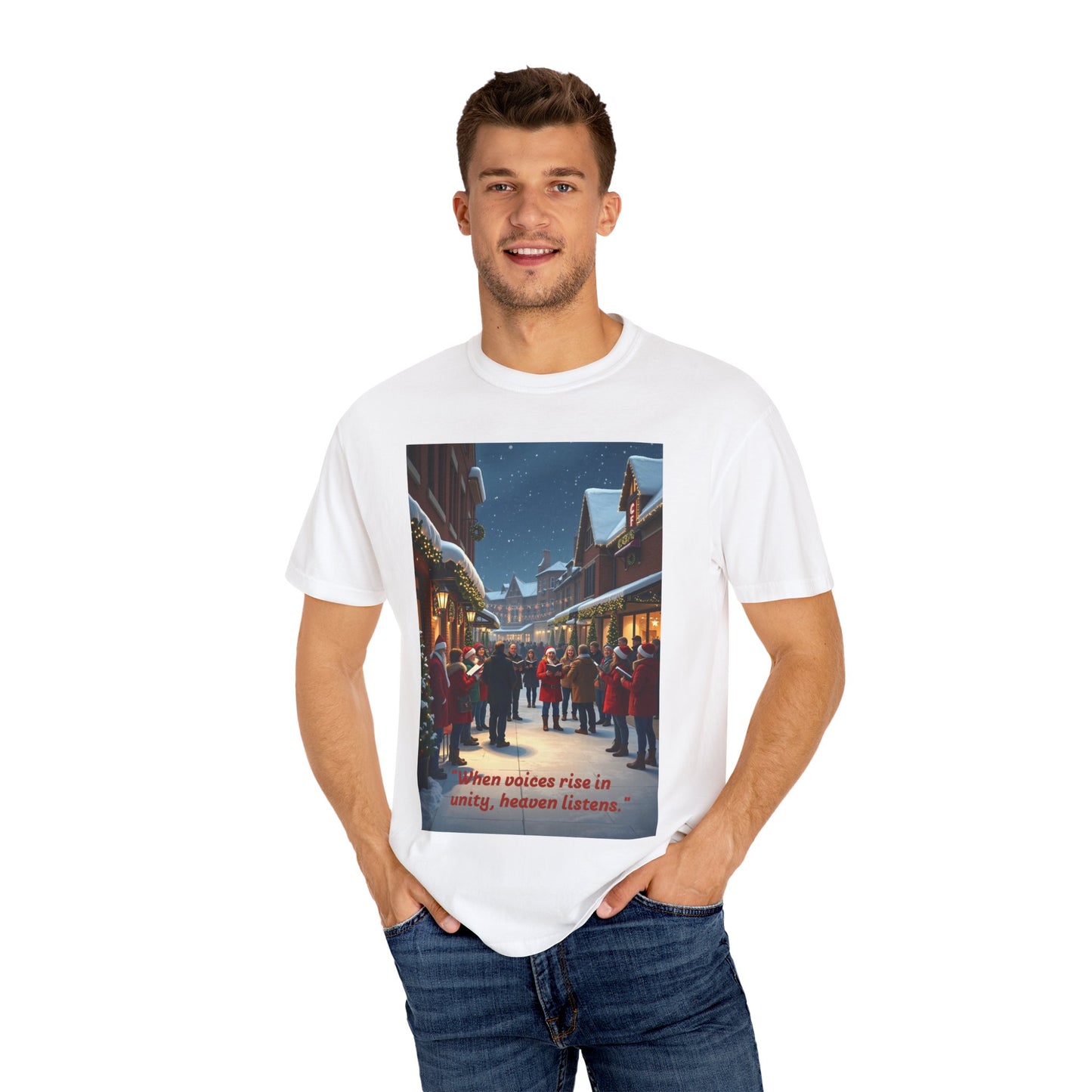 Cozy Winter Caroling T-Shirt - Perfect for Christmas Gatherings, Holiday Parties, and Seasonal Celebrations, Gift Idea for Music [...]