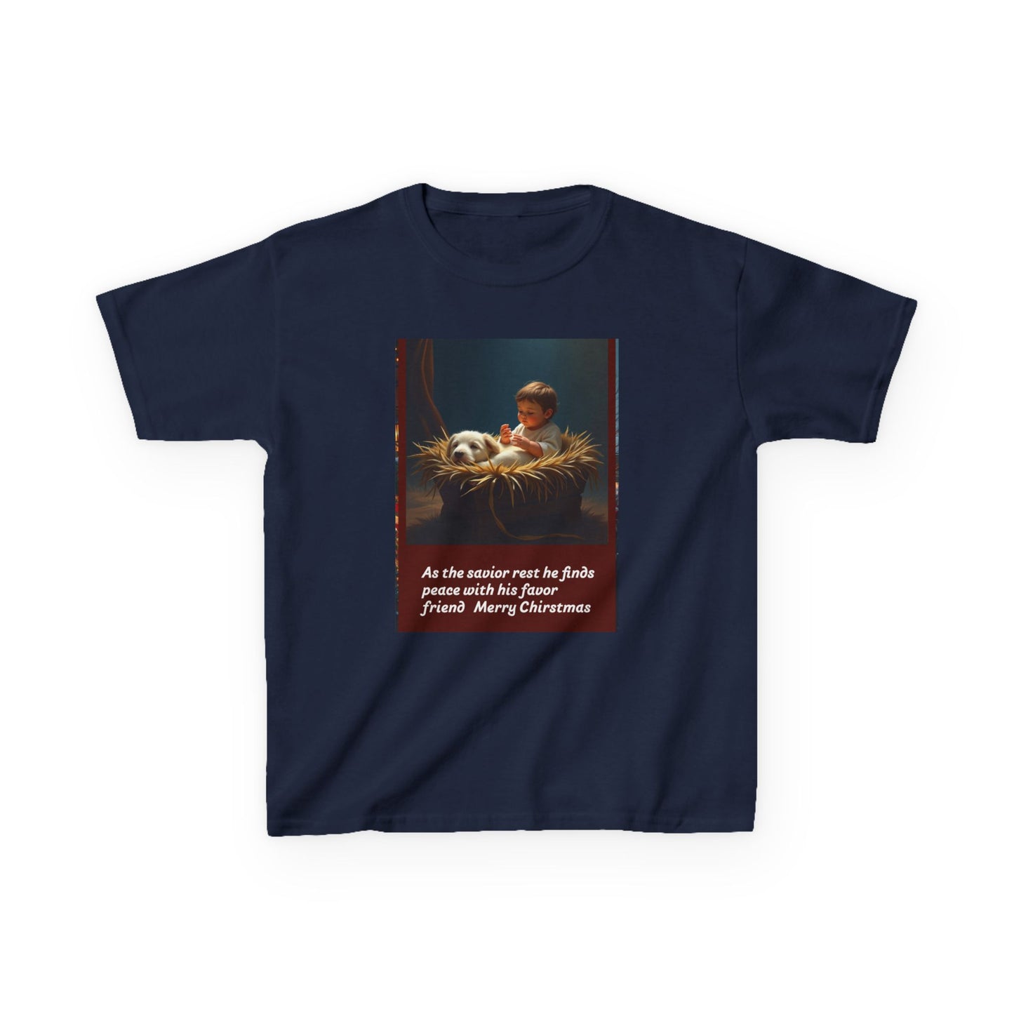 Kids Christmas Graphic Tee, Holiday Gift for Children, Cute Kids Shirt, Seasonal Apparel, Merry Christmas T-Shirt