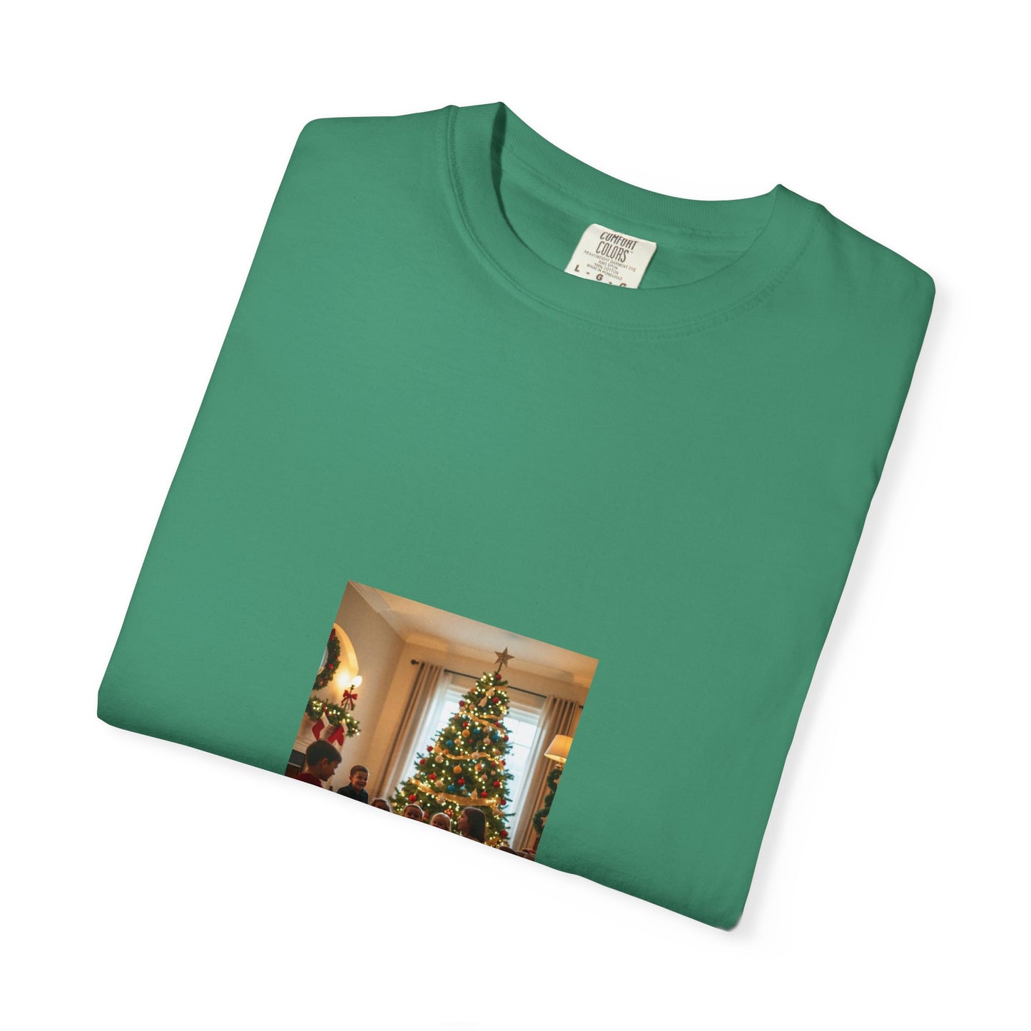 Festive Christmas Tee, Holiday Unisex T-shirt, Cozy Family Gathering Shirt, Unique Gift for Him/Her, Joyful Winter Apparel
