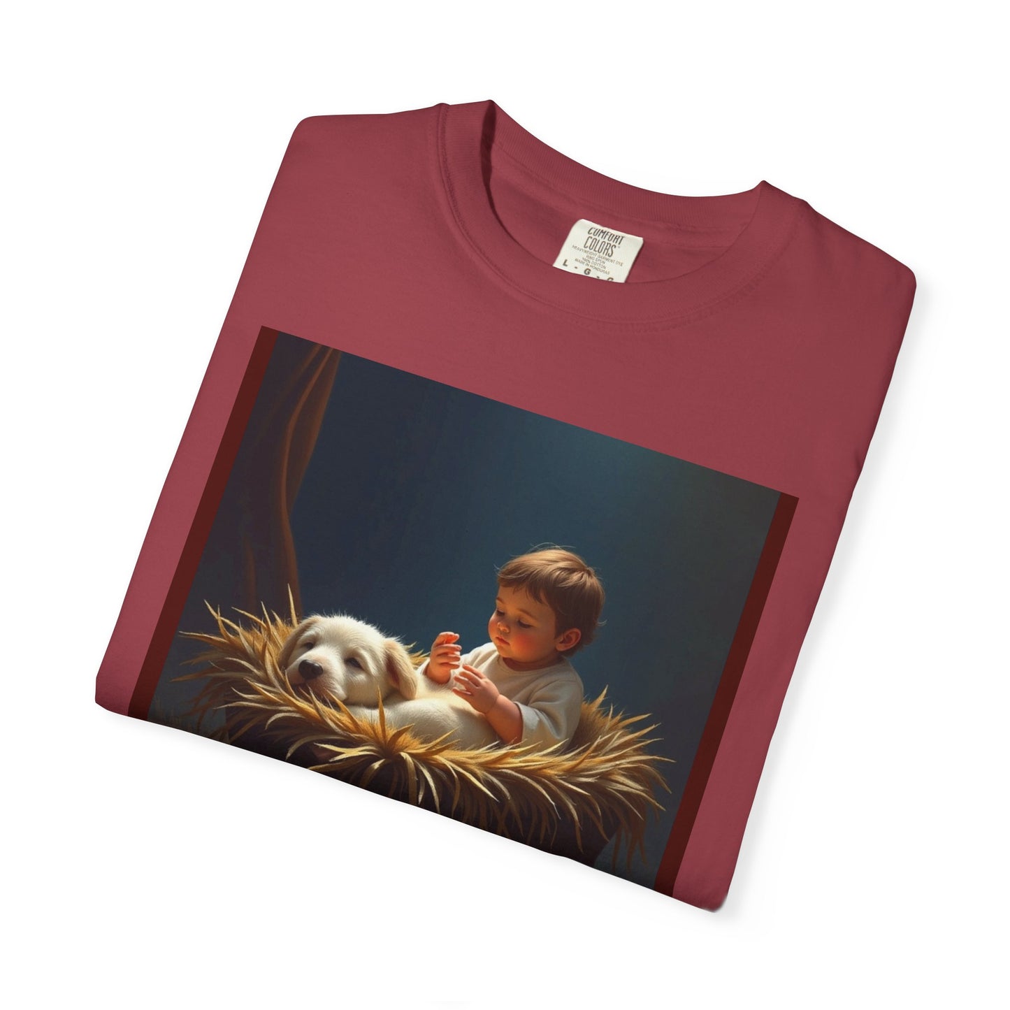 Unisex Christmas T-Shirt, Holiday Spirit Tee, Cozy Garment-Dyed Top, Festive Gift, Seasonal Wear