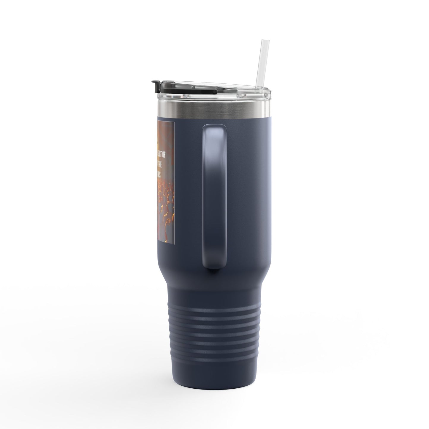 Christian Worship Insulated Travel Mug — "Back to the Heart of Worship to the King of Kings" 40oz