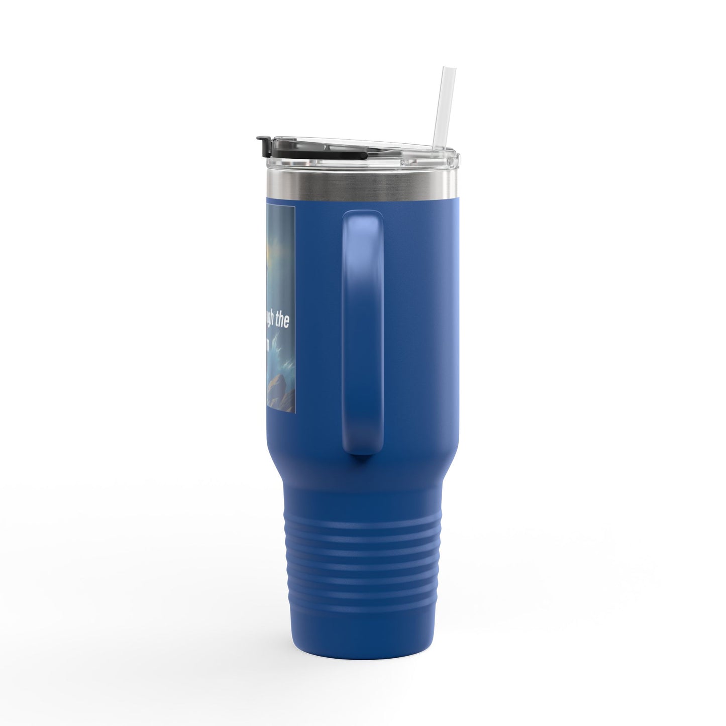 Faith Through the Storm 40oz Insulated Travel Mug